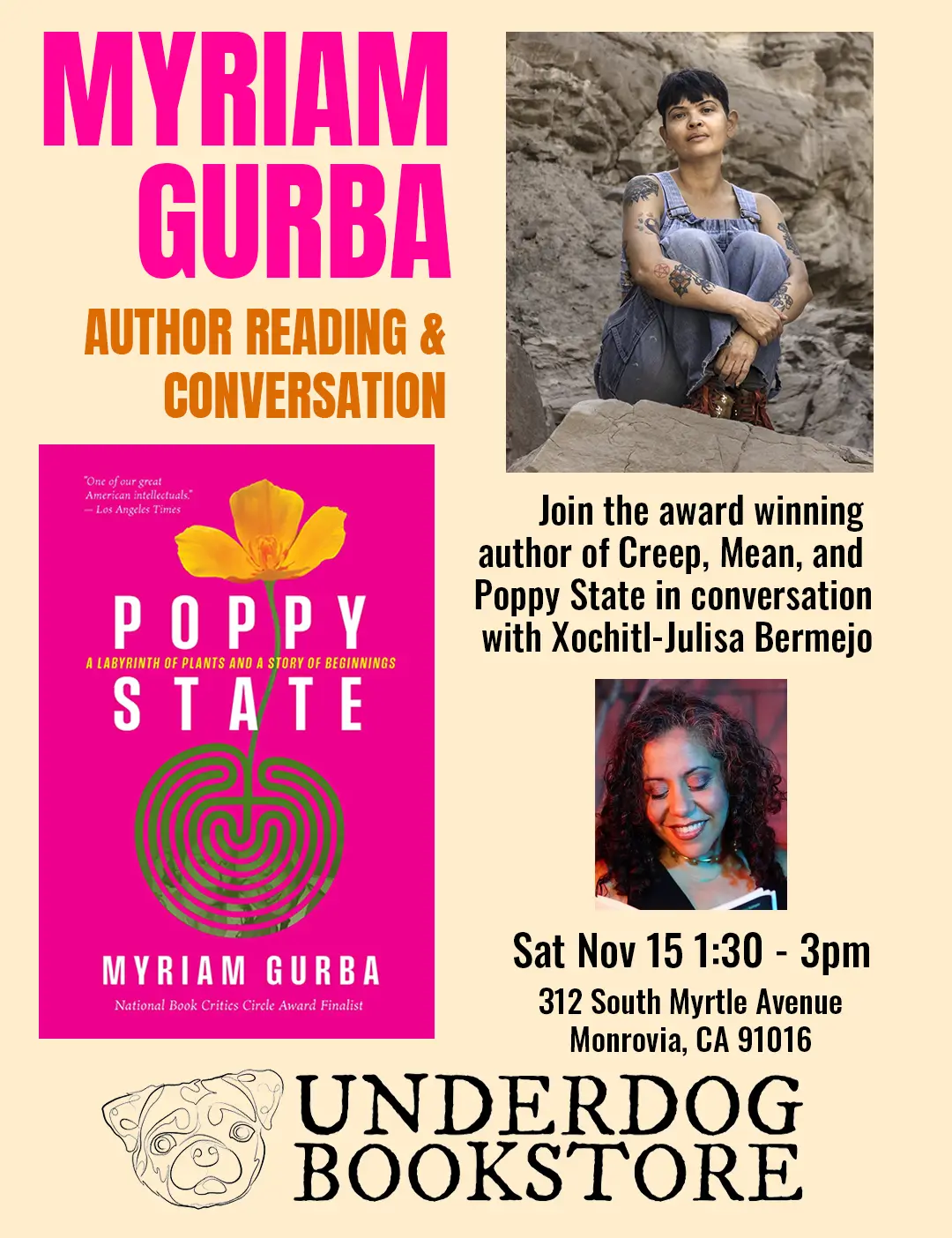 Myriam Gurba: Author Reading & Conversation