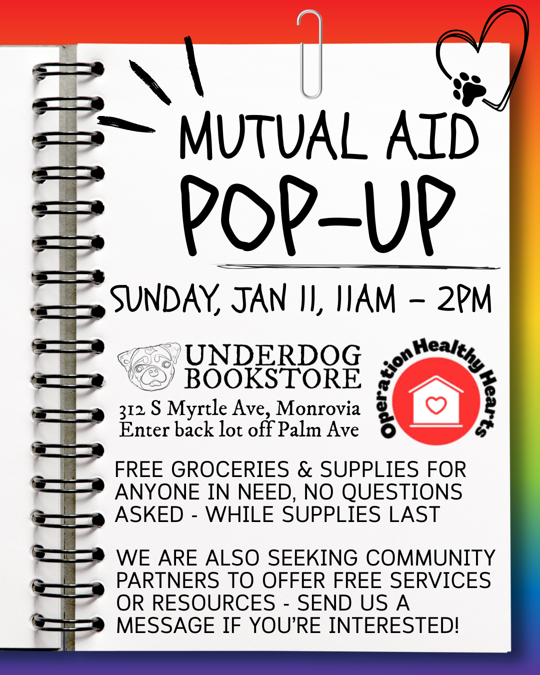 Monthly Mutual Aid Pop-Up