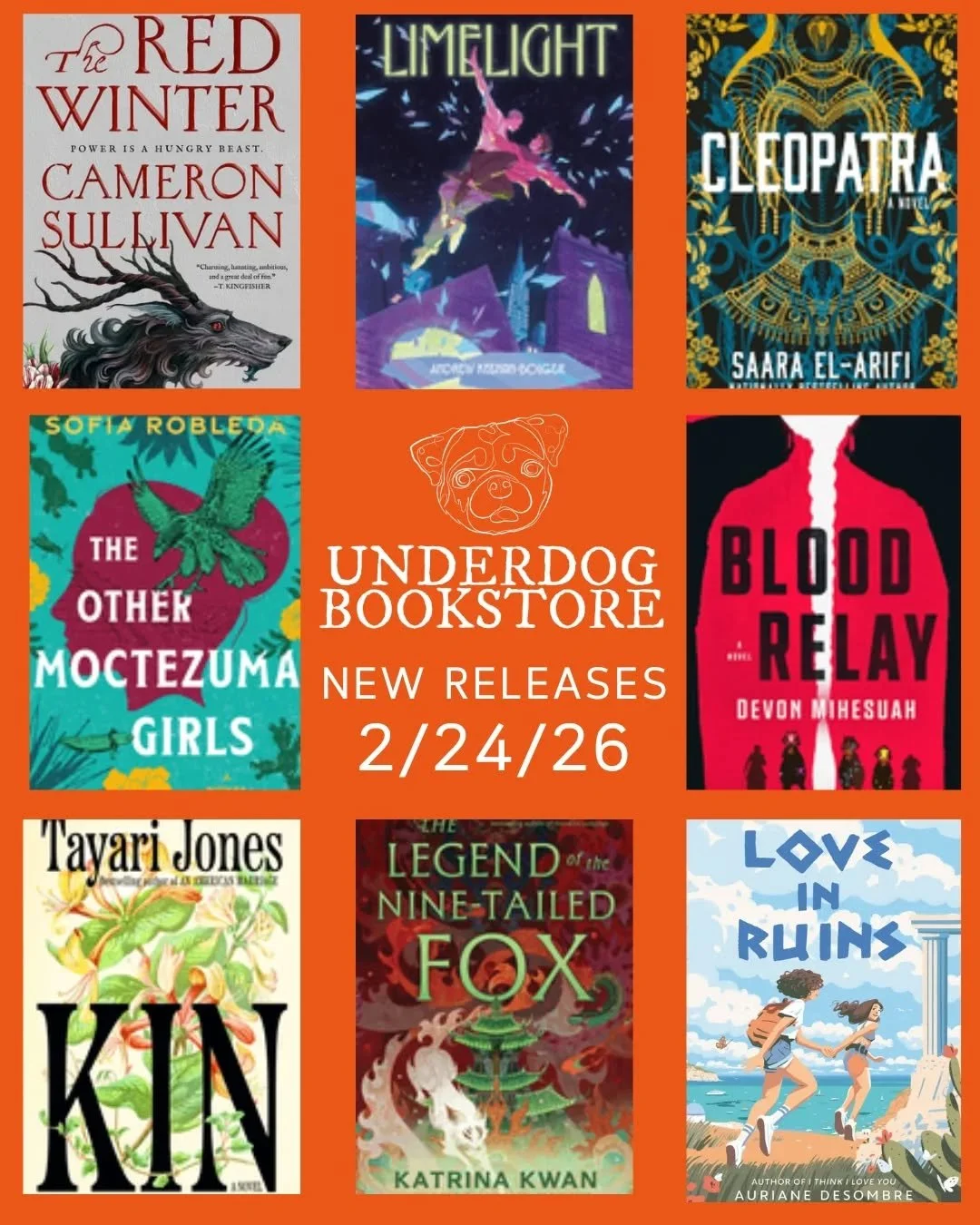 Happy New Book Tuesday! 📚🏳️&zwj;🌈🐶

Check out some of our favorite new releases featuring LGBTQIA+, BIPOC, Disabled &amp; Neurodiverse authors and stories. Available now on our @bookshop_org &amp; @librofm pages, or request a copy for store picku