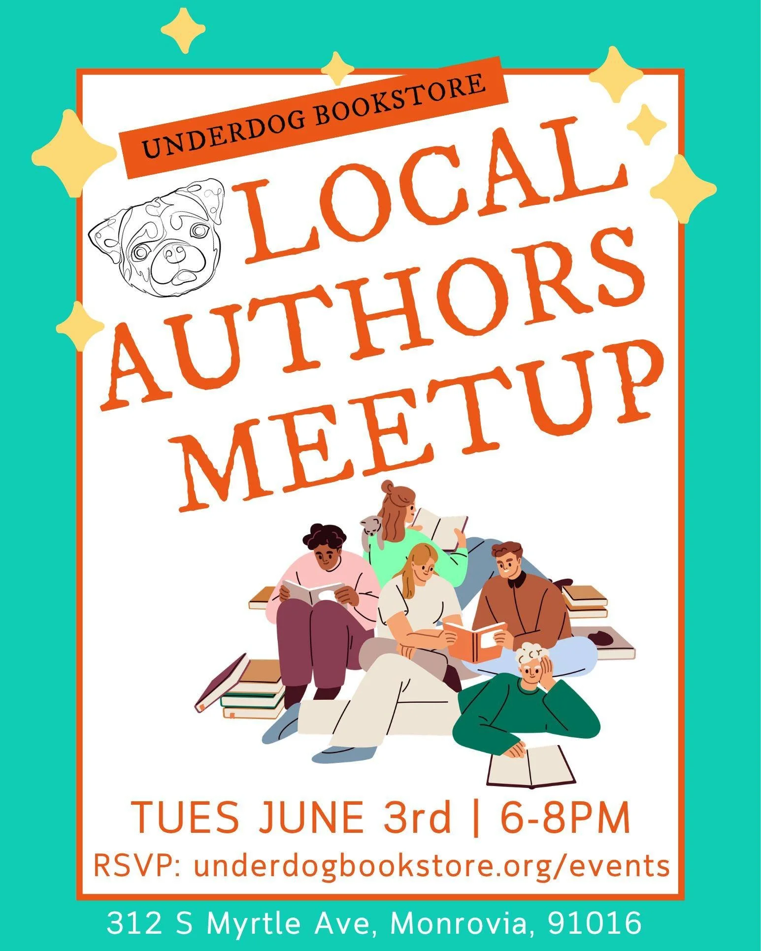 Spend time in community with your fellow writers ✍

At Underdog Bookstore we love supporting local authors on the shelves and at our signings and panels, but sometimes you just want to turn off the book selling brain and enjoy each other's company in
