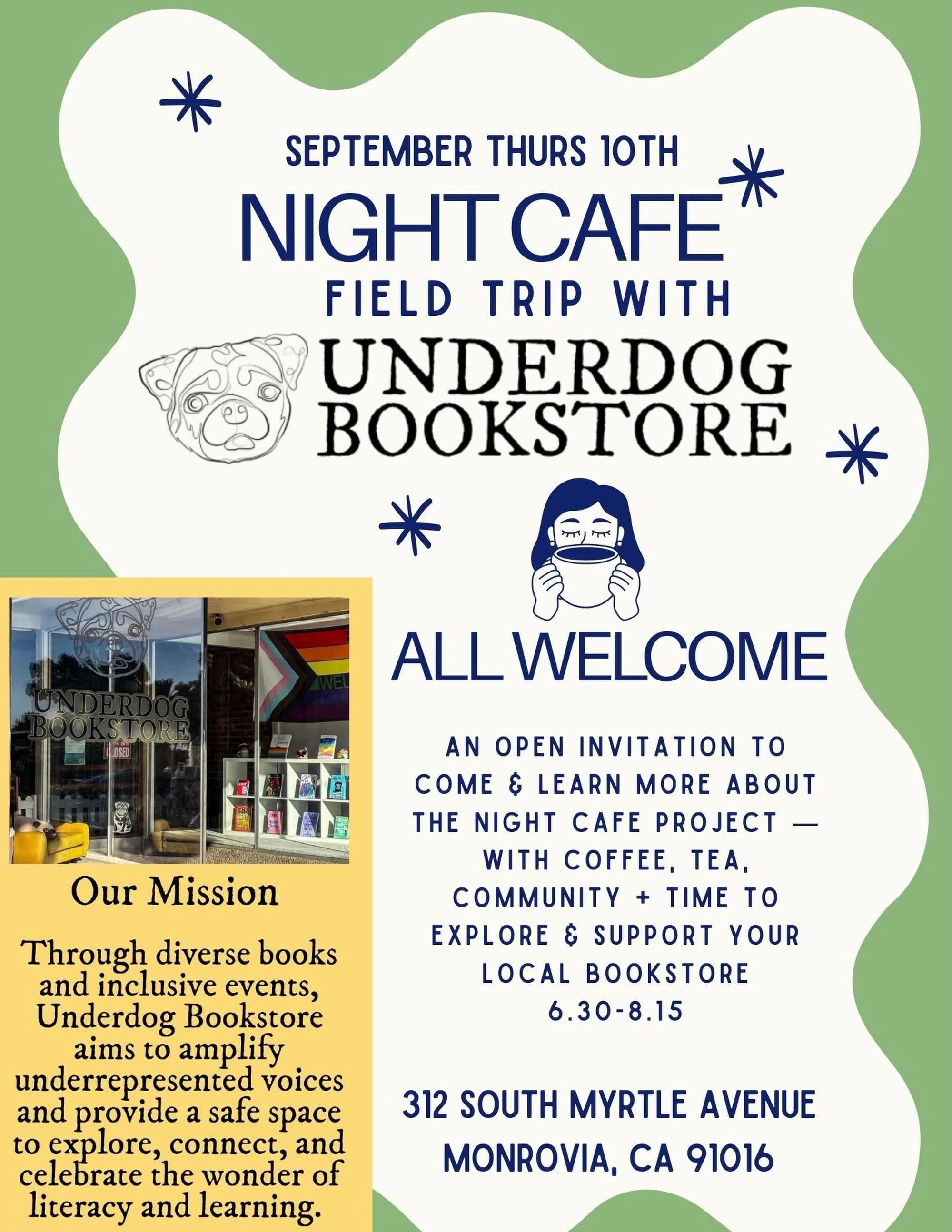 Night Cafe Field Trip