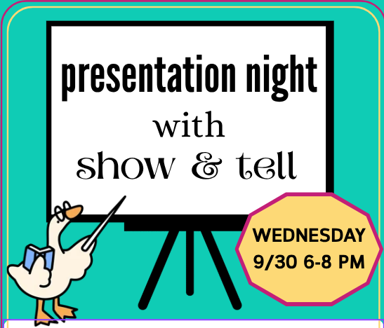 Presentation Night with Show & Tell