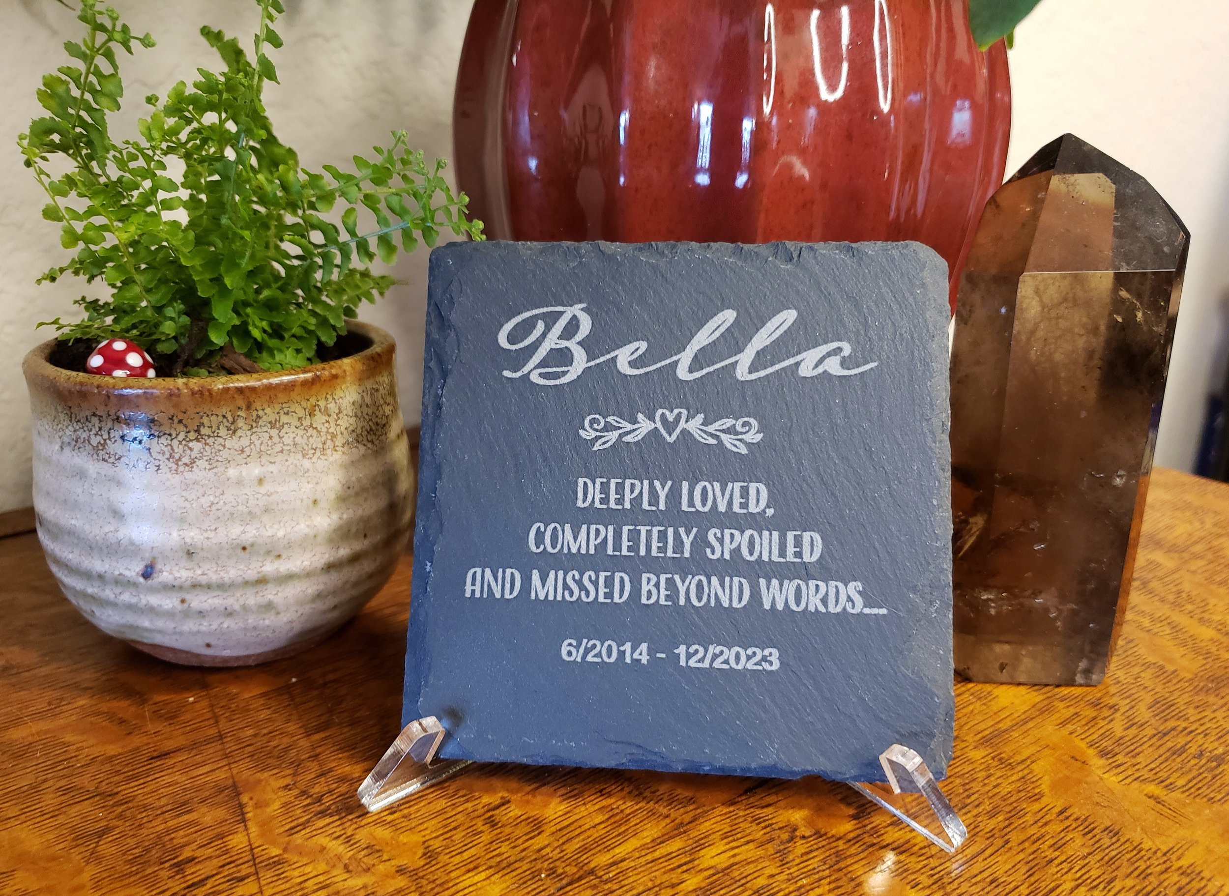Pet Memorial Plaque
