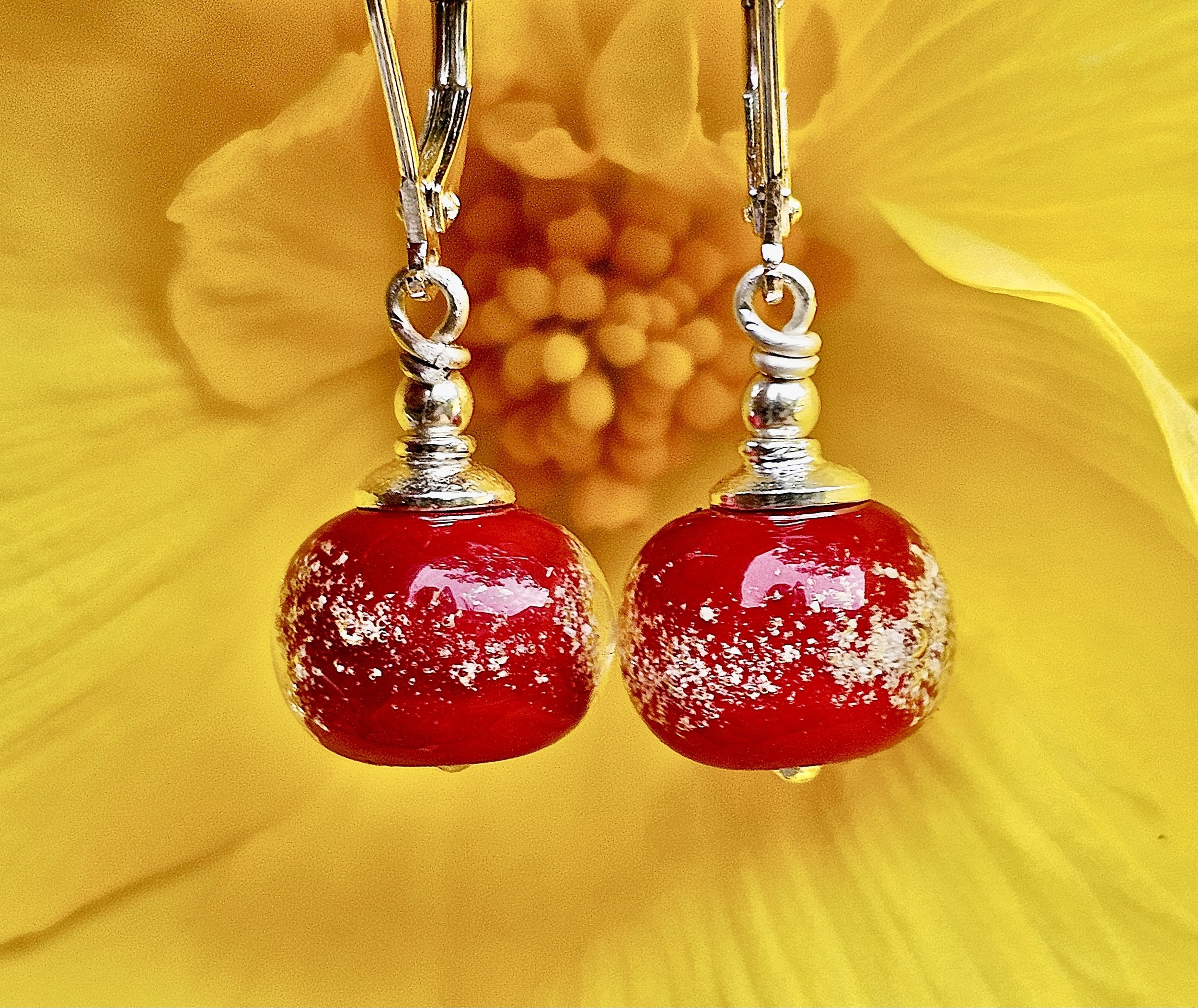 Earrings with Ashes
