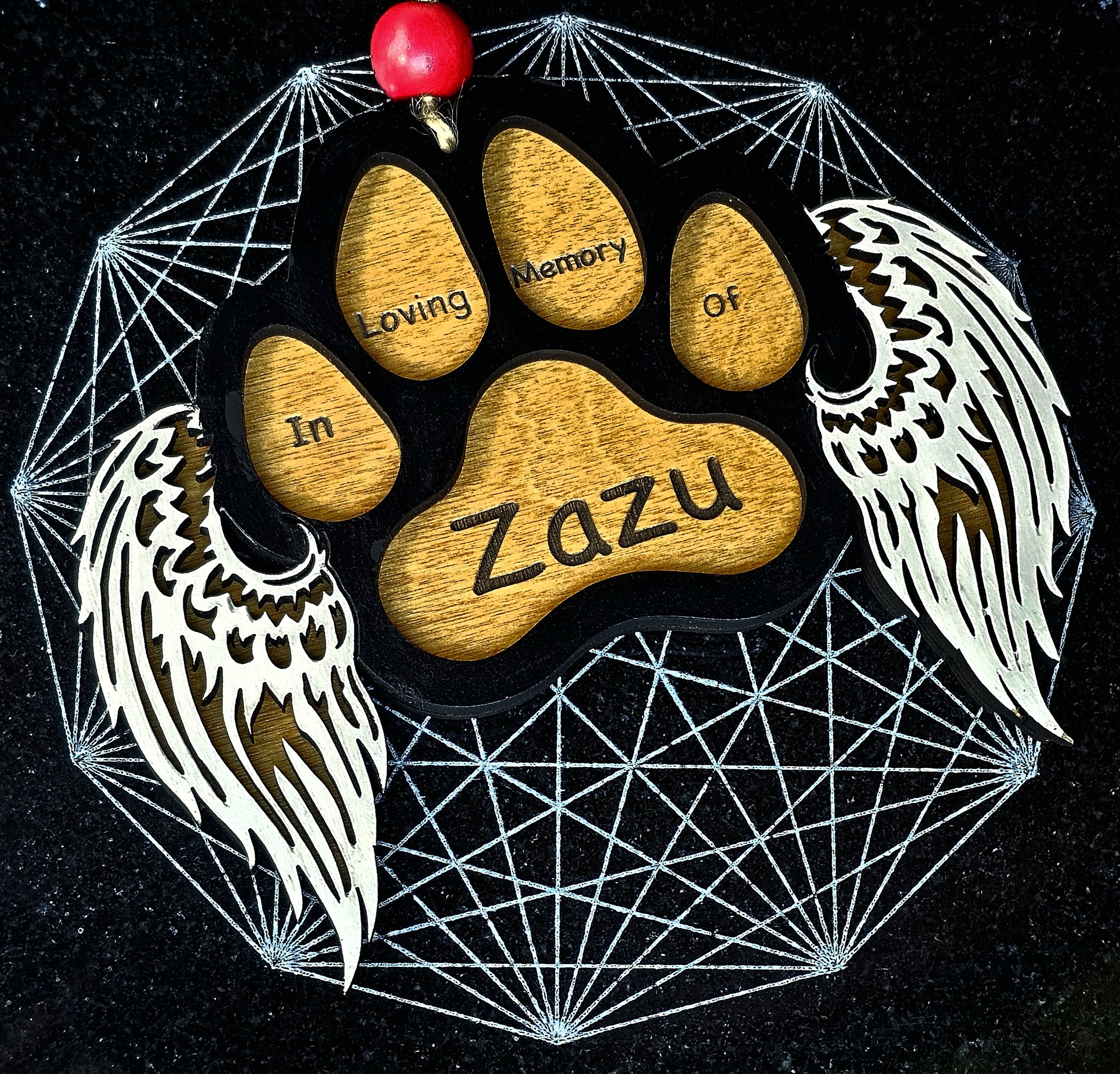 Custom Pet Memorial Ornament