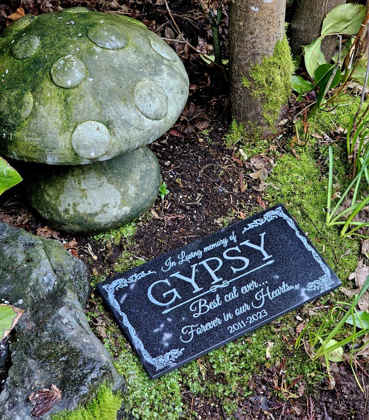 Granite Pet Memorial Headstone