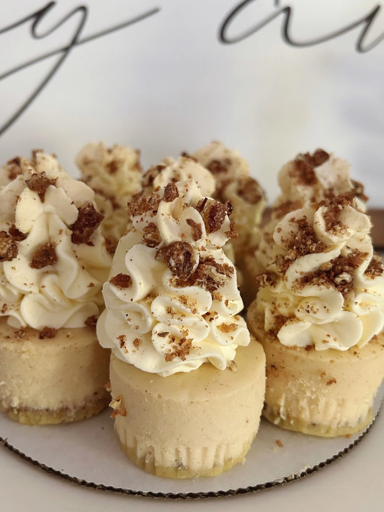 LIMITED EDITION Bourbon Pecan Cheesecake