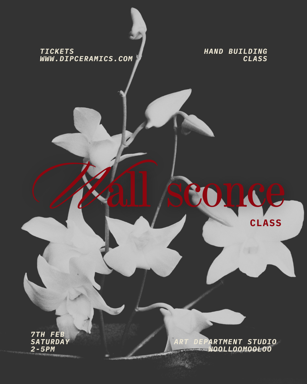 Wall Sconce - Hand Building Workshop