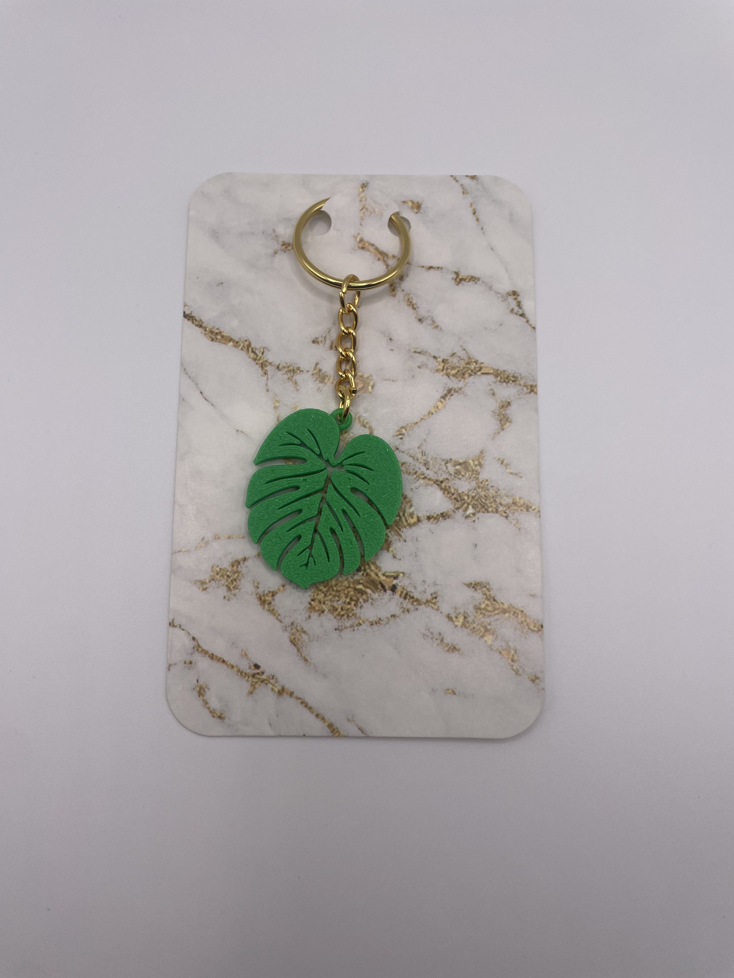 small monstera keychain.jpeg