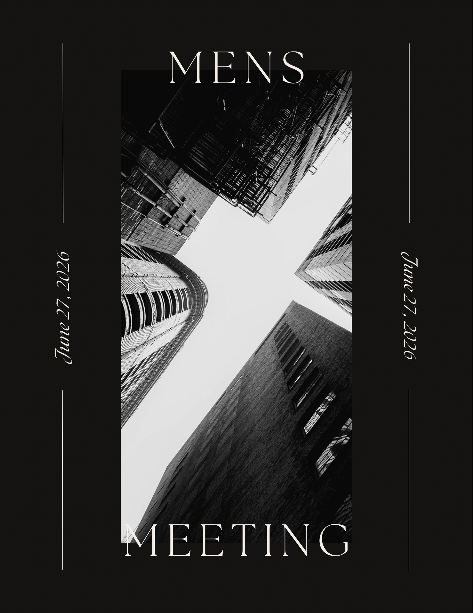 Iron sharpens iron men's meeting