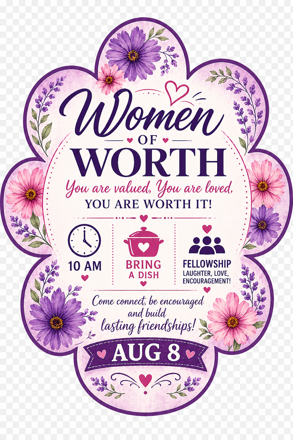 Women Of Worth meeting