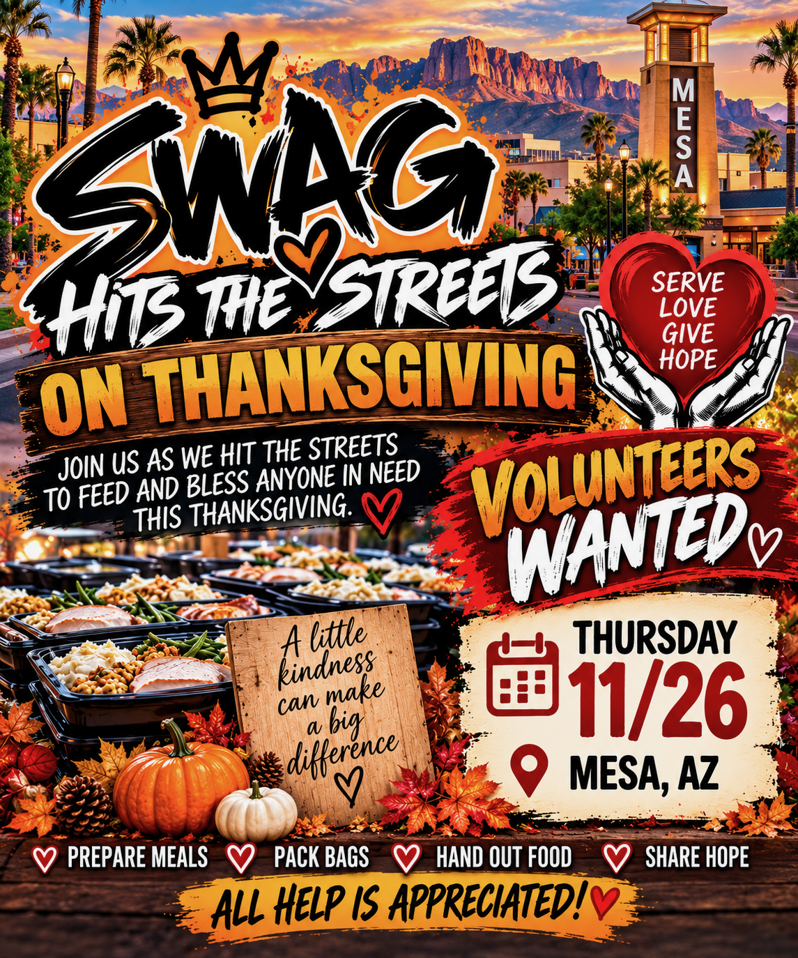 S.W.A.G hits the church on Thanksgiving
