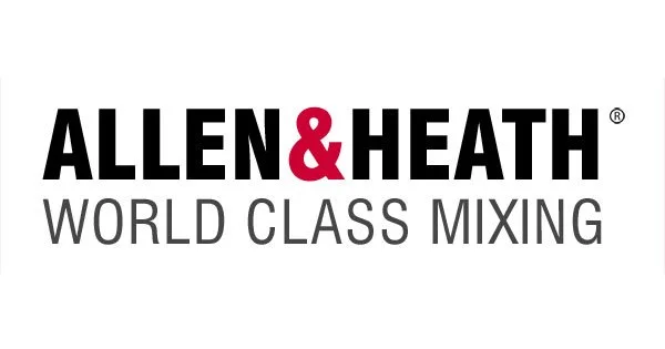 Allen & Heath logo with the tagline 'World Class Mixing' in black and gray text.