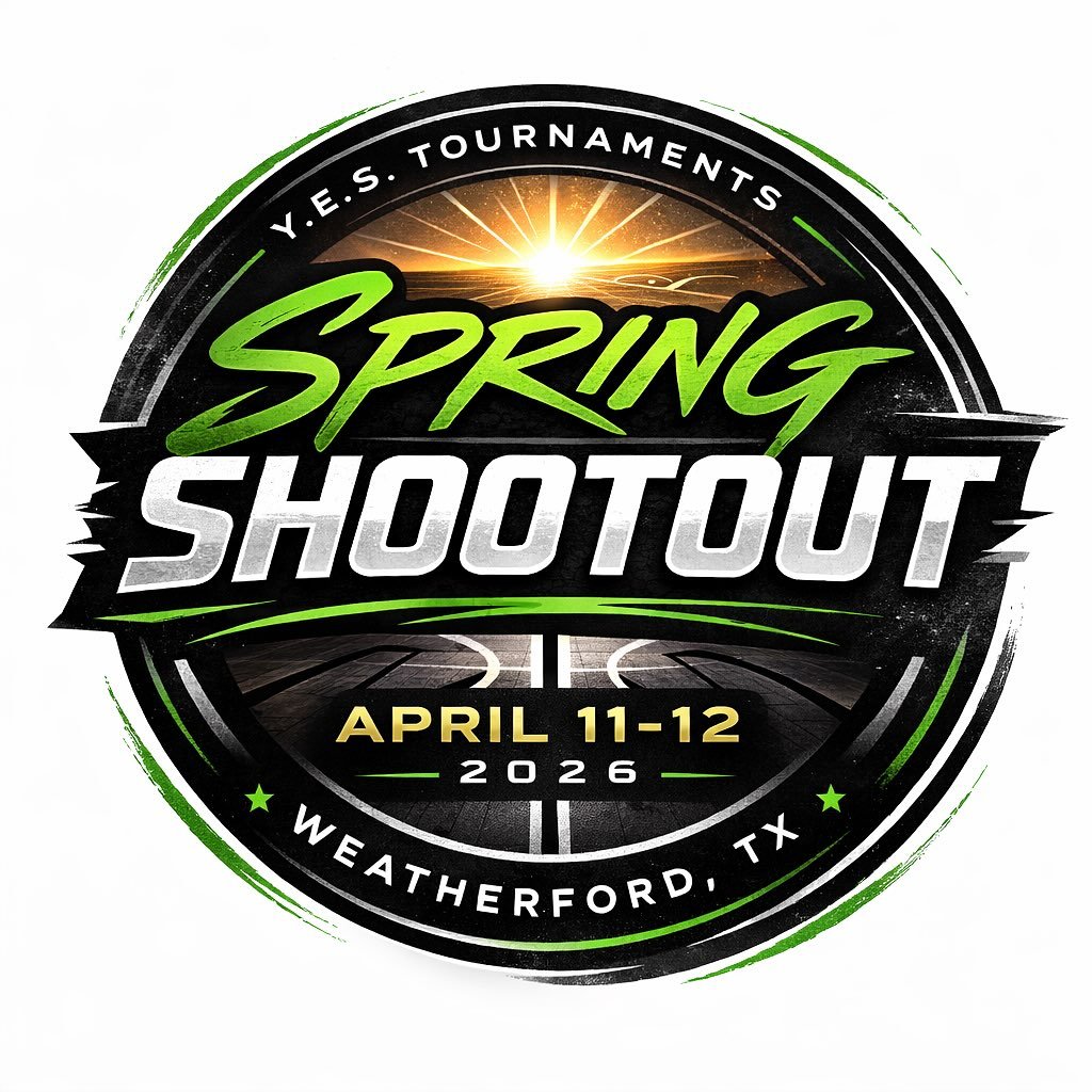 🏀 SPRING SHOOTOUT 2026
📍 Weatherford, TX
📅 April 11&ndash;12
Competitive basketball.
Organized event.
Done the right way.
✔️ LIVE updates through the YES Tournaments App
✔️ Real-time scores &amp; schedules
✔️ Coach scheduling requests honored
✔️ P