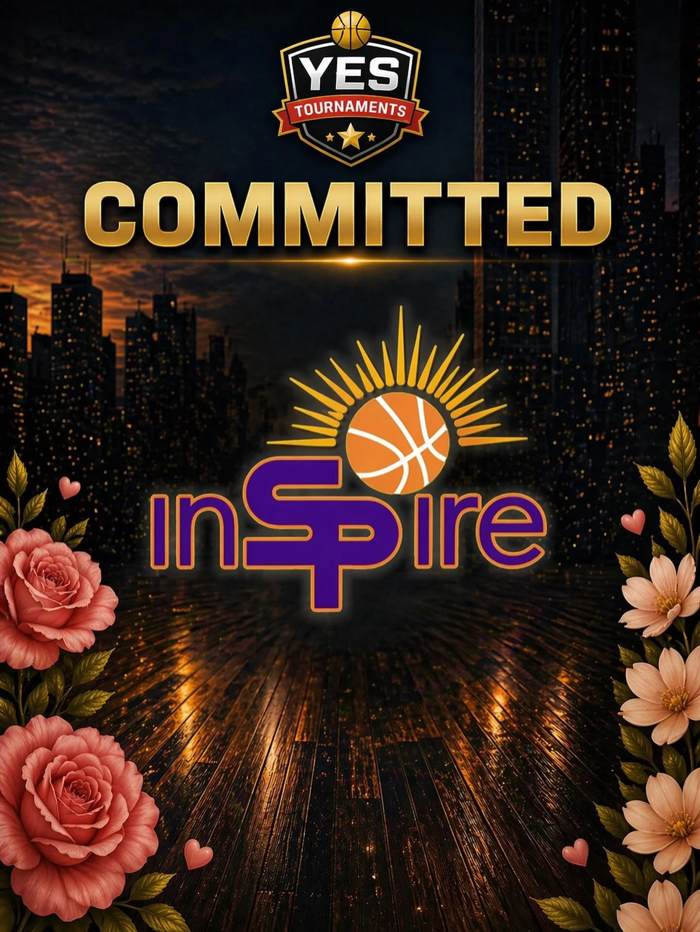 They&rsquo;re in.
May 9 💐🏀