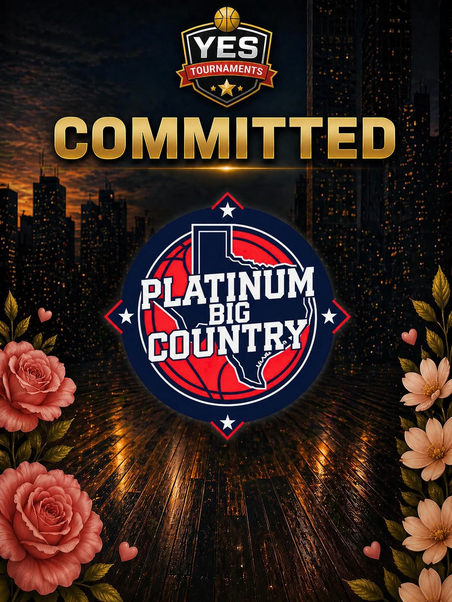 🏀 COMMITTED
Playing for Mom 💖