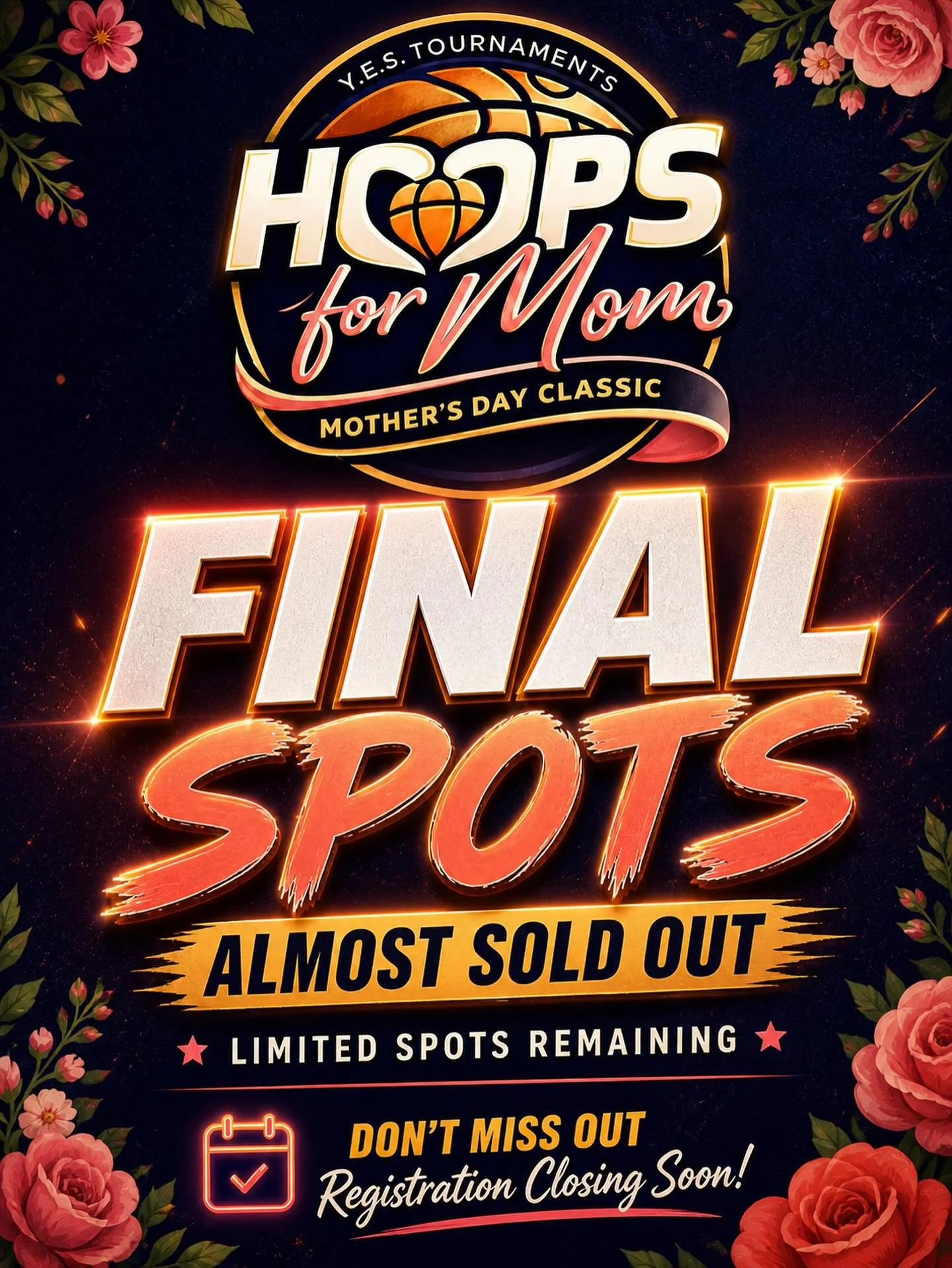 We have very limited spots remaining before we are sold out for the weekend.  We have over 25 different clubs representing May 9th.  Come lock up these last remaining spots now if you are still interested in a one day tournament where you can enjoy M
