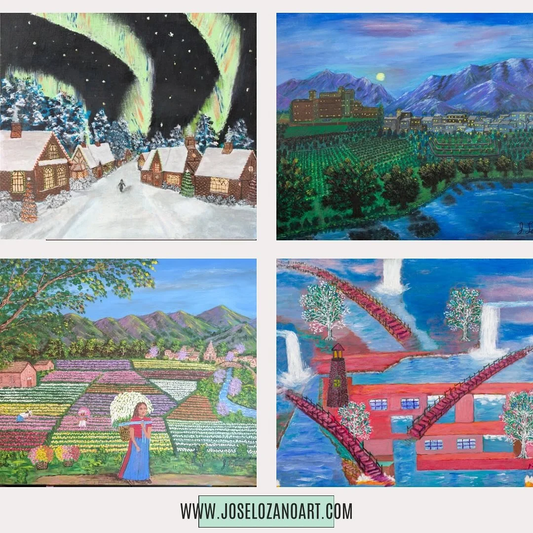 Discounting sales and commissions through December on any purchases through my website 🖇️joselozanoart.com or @ricardosplace where I&rsquo;ll be painting live again tomorrow 11/22, from 5-9pm. Looking forward to seeing you! 

#presents🎁 🎁 #commiss