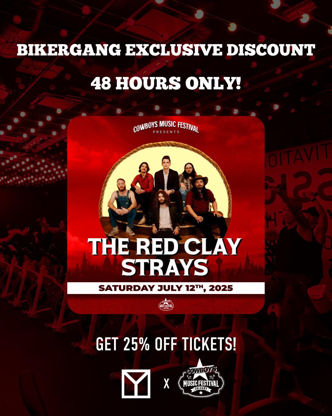 Get 25% off Tickets to see The Red Clay Strays 🤠 Head to our link in bio to get the Bikergang exclusive discount code! -- 48 HOURS ONLY!⁠
⁠
*Discount ends on June 27th 11:59pm (MST)