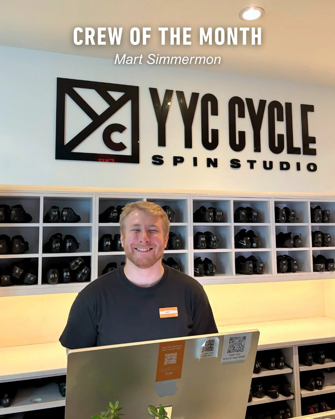 Meet our November YYC Crew of the month! 🧡⁠
⁠
&quot;We&rsquo;re so excited to celebrate Mart as our Crew of the Month! Mart has been such a standout on the team! Always showing up prepared, proactive, and fully dialled in. Whether it&rsquo;s staying