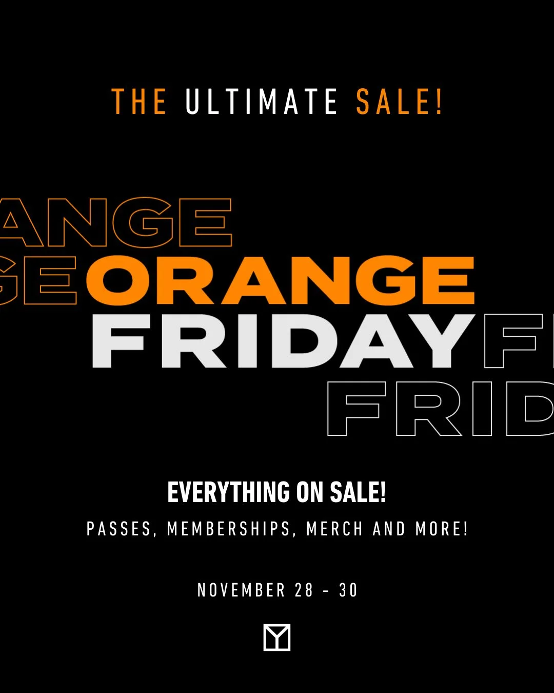🍊𝗨𝗟𝗧𝗜𝗠𝗔𝗧𝗘 𝗢𝗥𝗔𝗡𝗚𝗘 𝗙𝗥𝗜𝗗𝗔𝗬 𝗦𝗔𝗟𝗘 🍊 Everything is on sale! Swipe to see more details ➡️ You're not gonna want to miss this!⁠
⁠
⏰ WEEKEND SALE ONLY - November 28th - 30th⁠
⁠
FOR ALL PROMOS: First 25 purchasers get $15 account cred