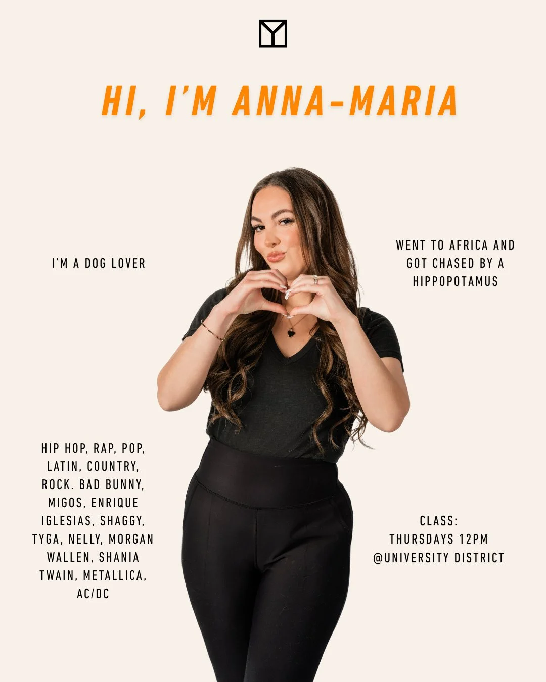 Meet Anna-Maria Lok 🧡🚲 #NewMotivator⁠
⁠
"High energy and fun-filled with irresistible music that will make you want to dance!"⁠
⁠
"I&rsquo;m inspired by an inclusive community that welcomes everyone and feels like home. I want to con
