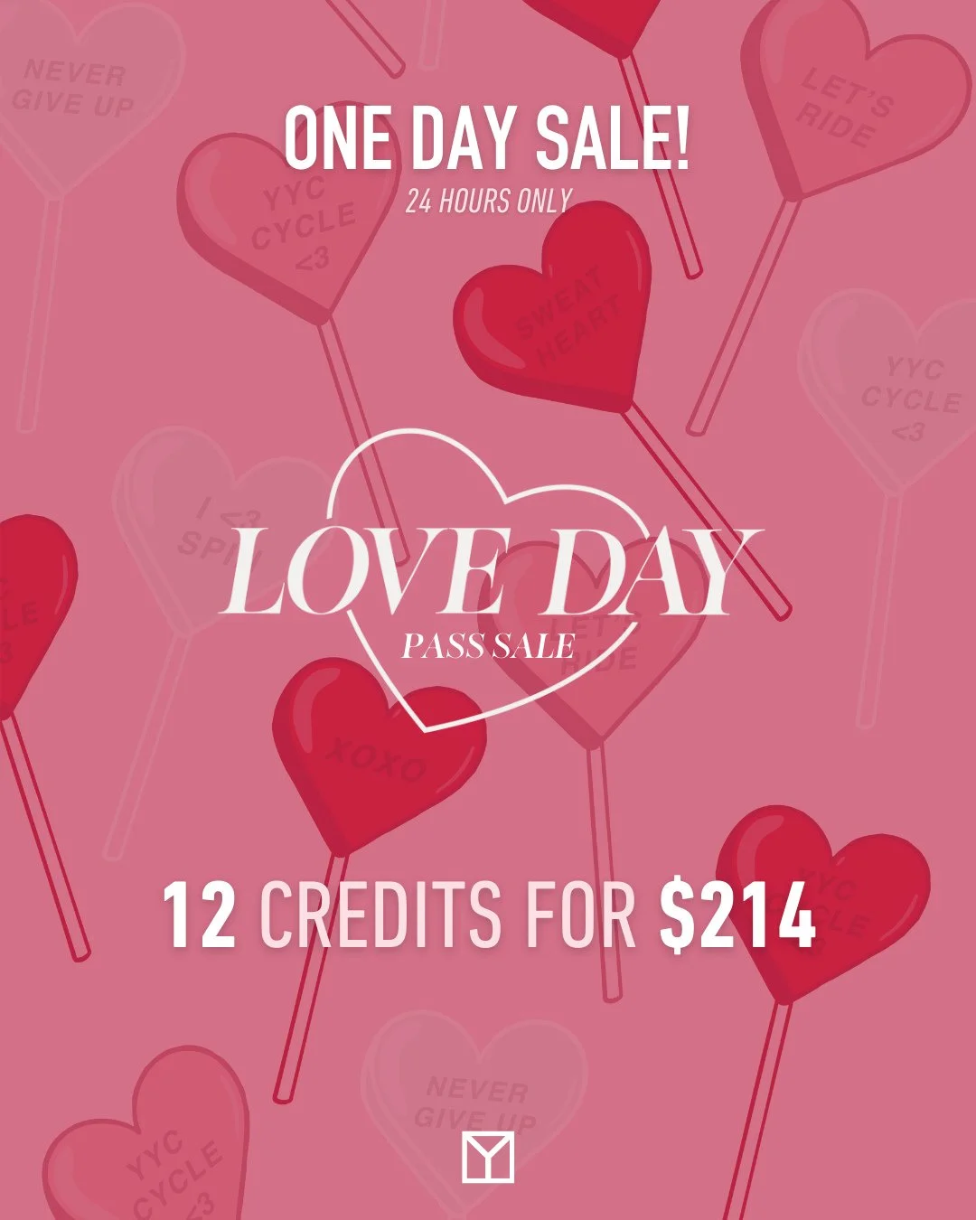 ❣️LIMITED PASS SALE❣️ ONE DAY ONLY!⁠
⁠
Get 12 Credits for $214 🫶 Plus, you can share the pass with your spinstie!⁠
⁠
💗 First 200 Purchasers get a chance to win $100 Account Credit⁠
⁠
🛒 Don't miss out - purchase the pass in the link in bio.⁠
⁠
*Pas