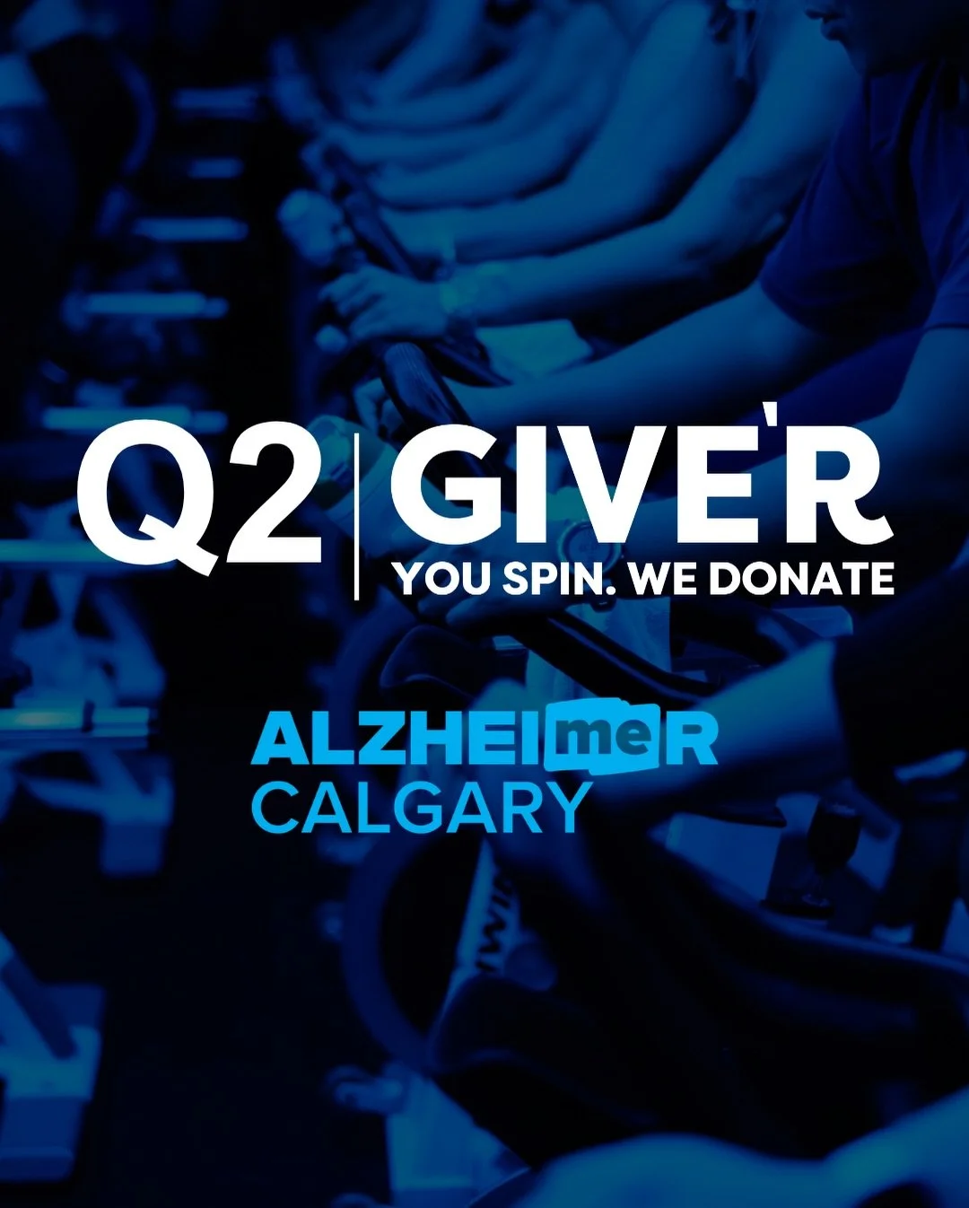 🧡 2026 Q2 GIVE&rsquo;R CHARITY: @alzcalgary 🚲⁠
⁠
Start spinning for our GIVE&rsquo;R charity every Friday for half off spin with all proceeds going to Alzheimer Calgary.⁠
⁠
Purchase a $16 GIVE&rsquo;R class pass on our app and book the class:⁠
⁠
🚲