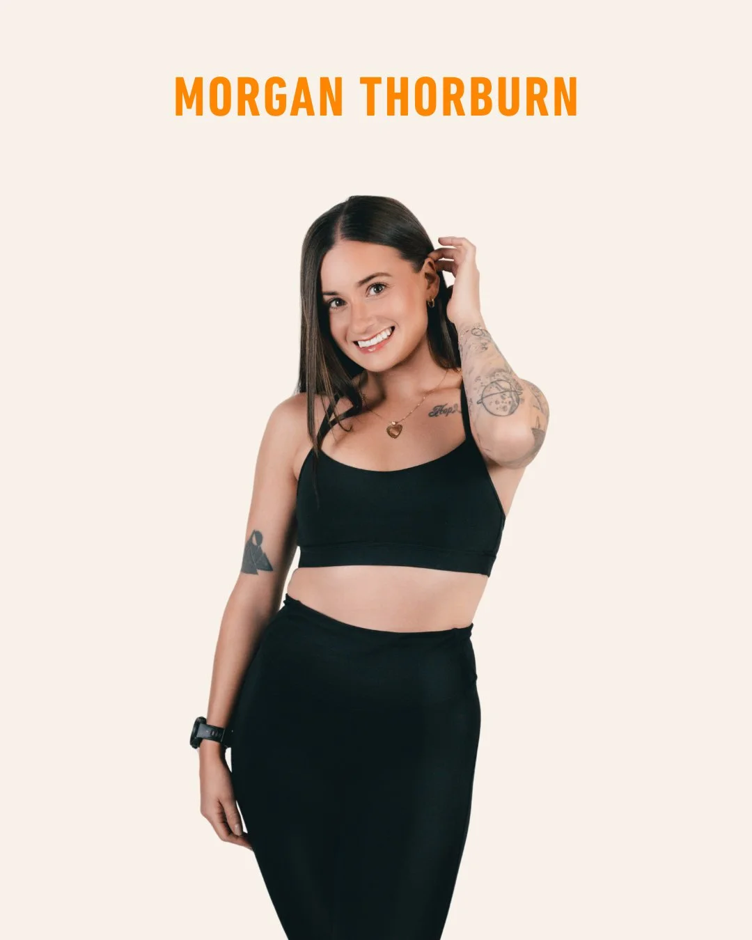 Morgan's back on the podium 🚲 Check out the schedule for her class times!⁠
⁠
Let's all welcome @morganthorburn back! ✨