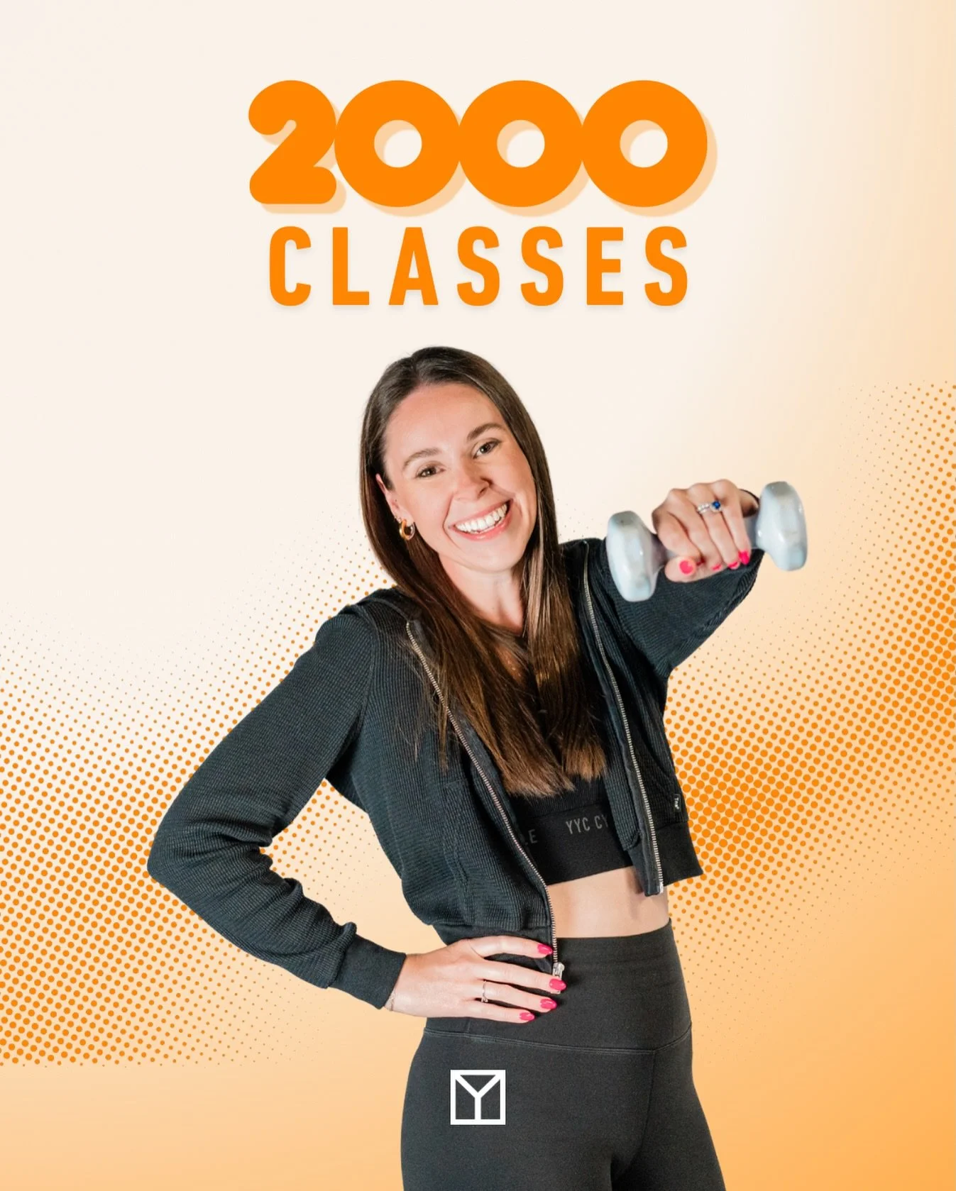 2000 rides. 2000 moments. 2000 times showing up for the Biklergang! 🧡 @jessdumont 

You don&rsquo;t just teach spin classes, you create connection. The kind that riders come back for.

2000 is BIG, but what&rsquo;s even bigger is the impact you&rsqu
