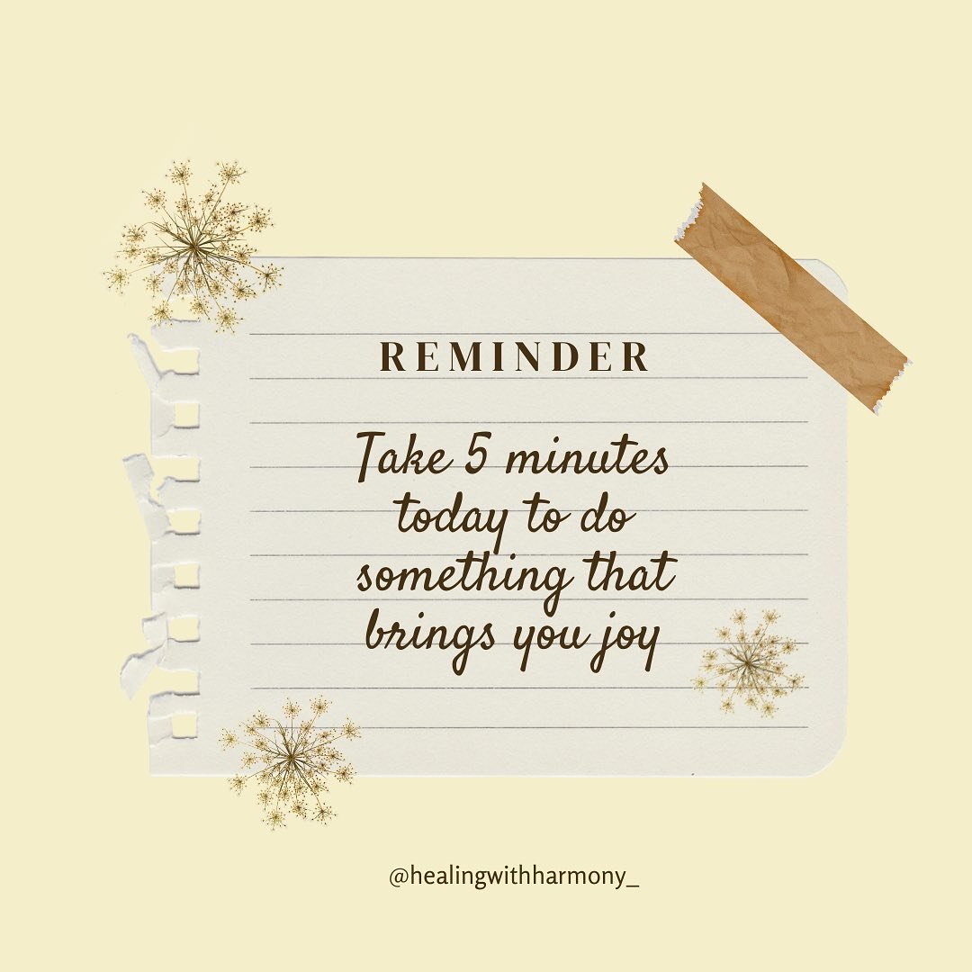 Take 5 minutes today to do something that brings you joy 🤩 

#mentalhealth #joy #blacktherapist #selfcare