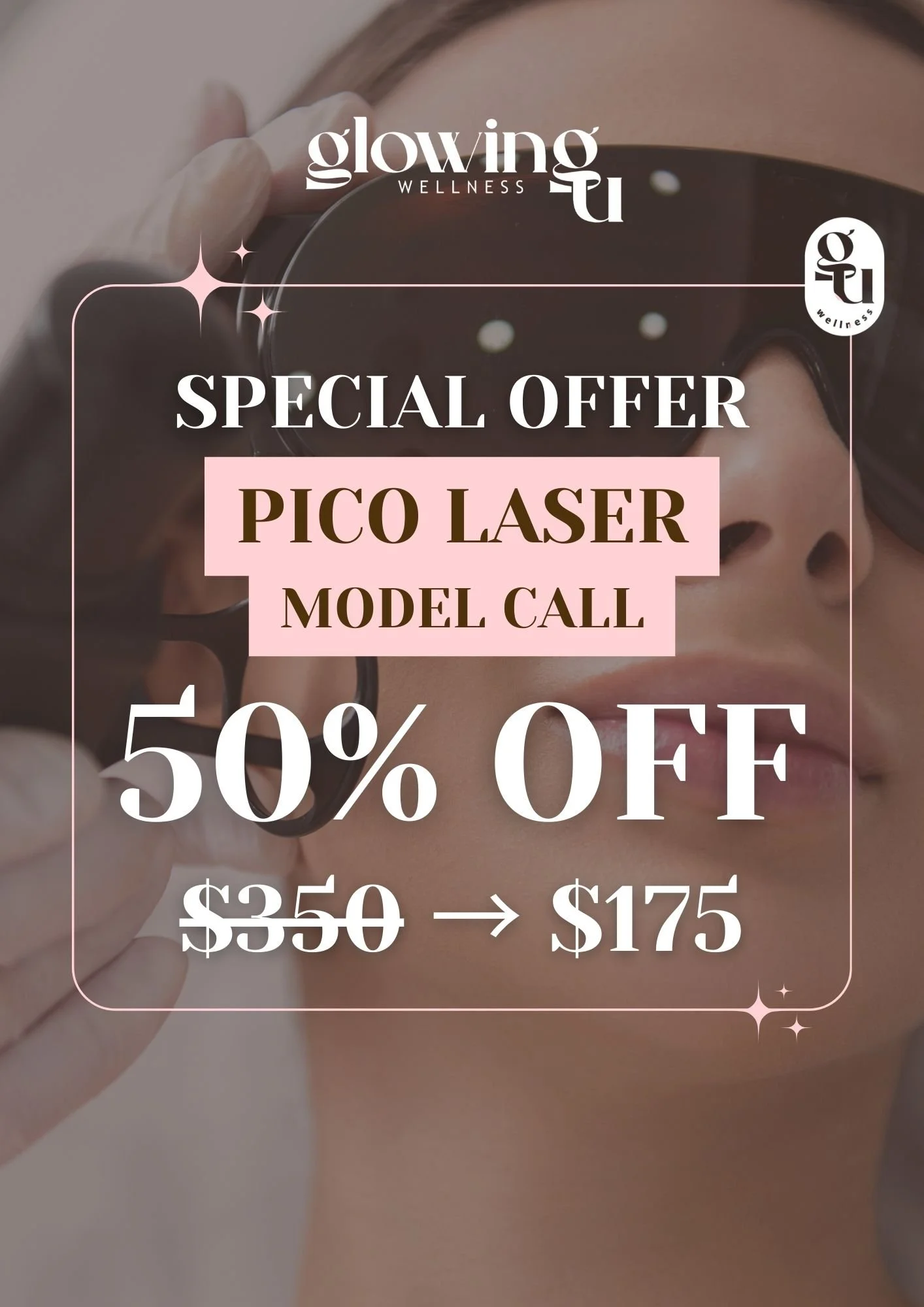 Special Offer: Pico Laser 50% OFF - Model Call