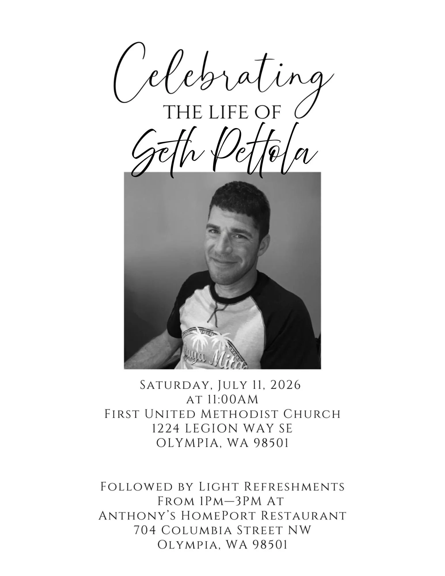 Remembering Seth T. Peltola