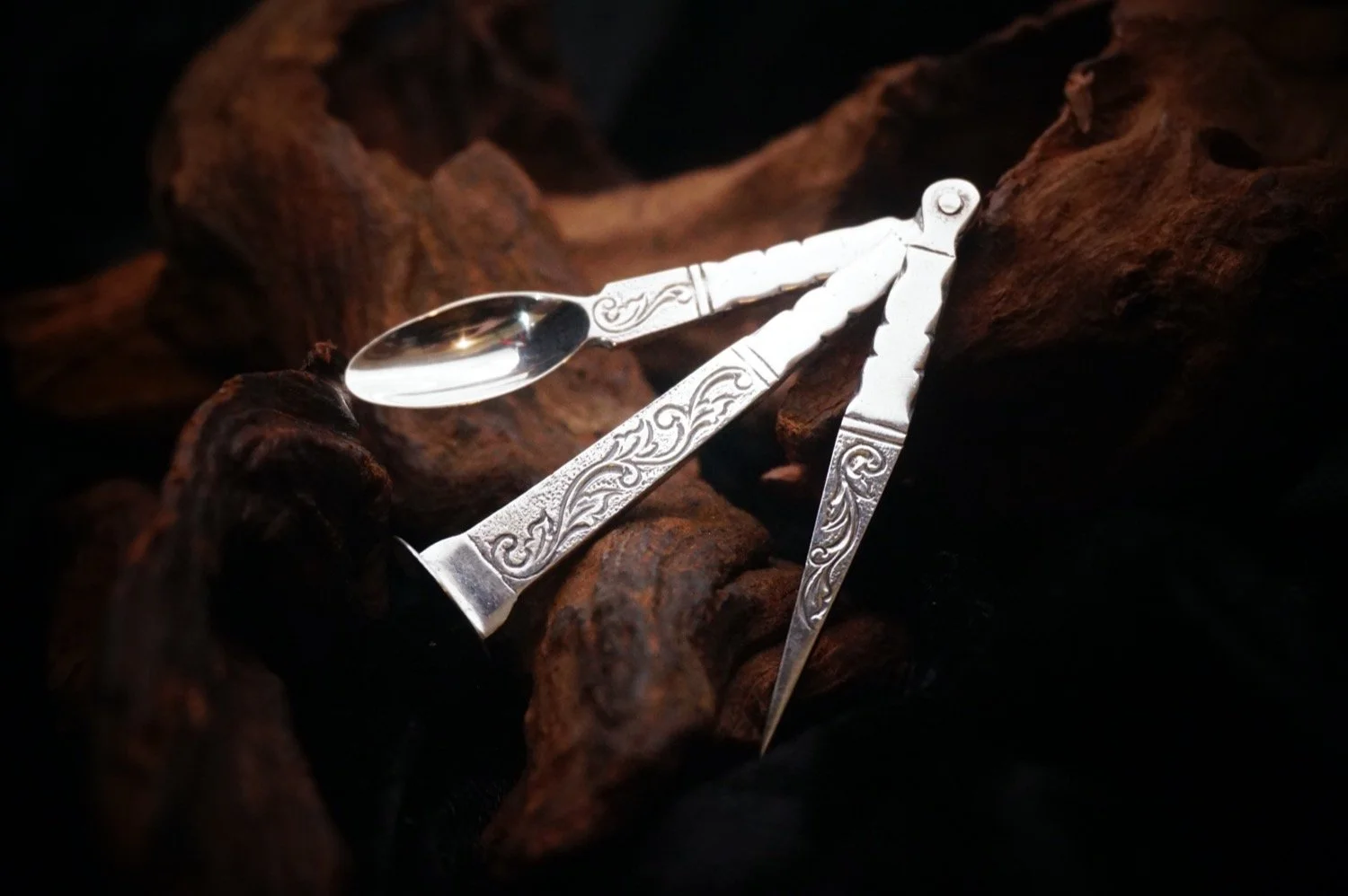 Solid Silver 3 piece Multitool