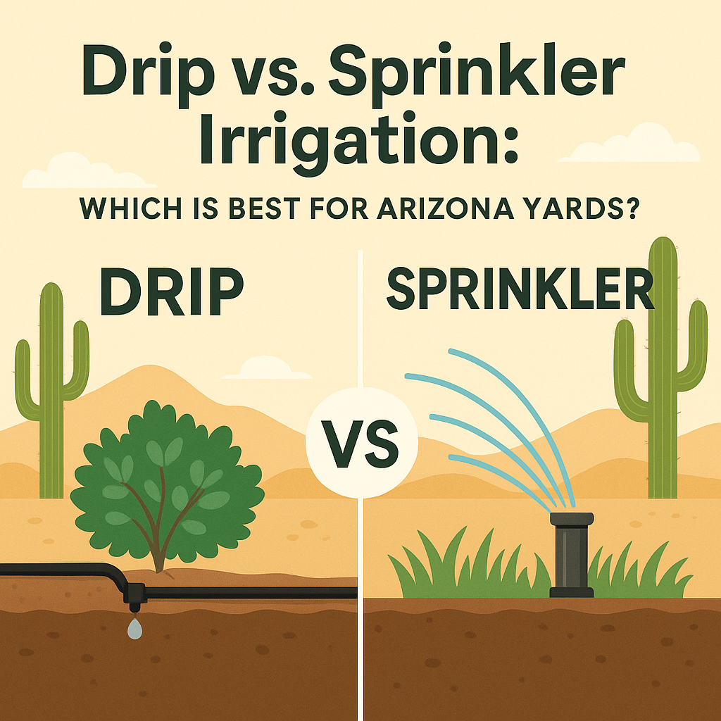 Drip vs. Sprinkler Irrigation: Which Is Best for Arizona Yards?