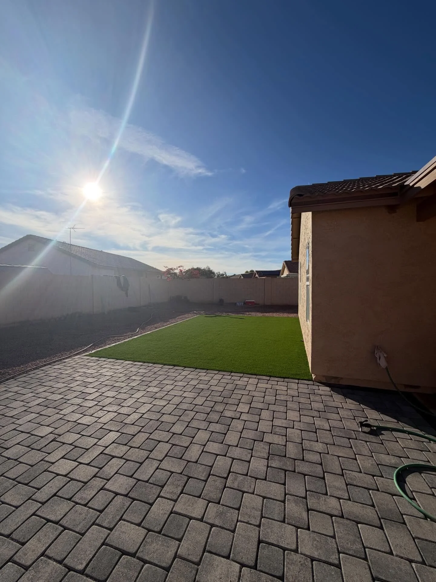 Before ➡️ After 🔥

Complete transformation with pavers, artificial turf, fresh rock installation, and full junk removal to clean up the space and bring everything together. Low-maintenance, clean, and built to last in the Arizona heat.

This is the 