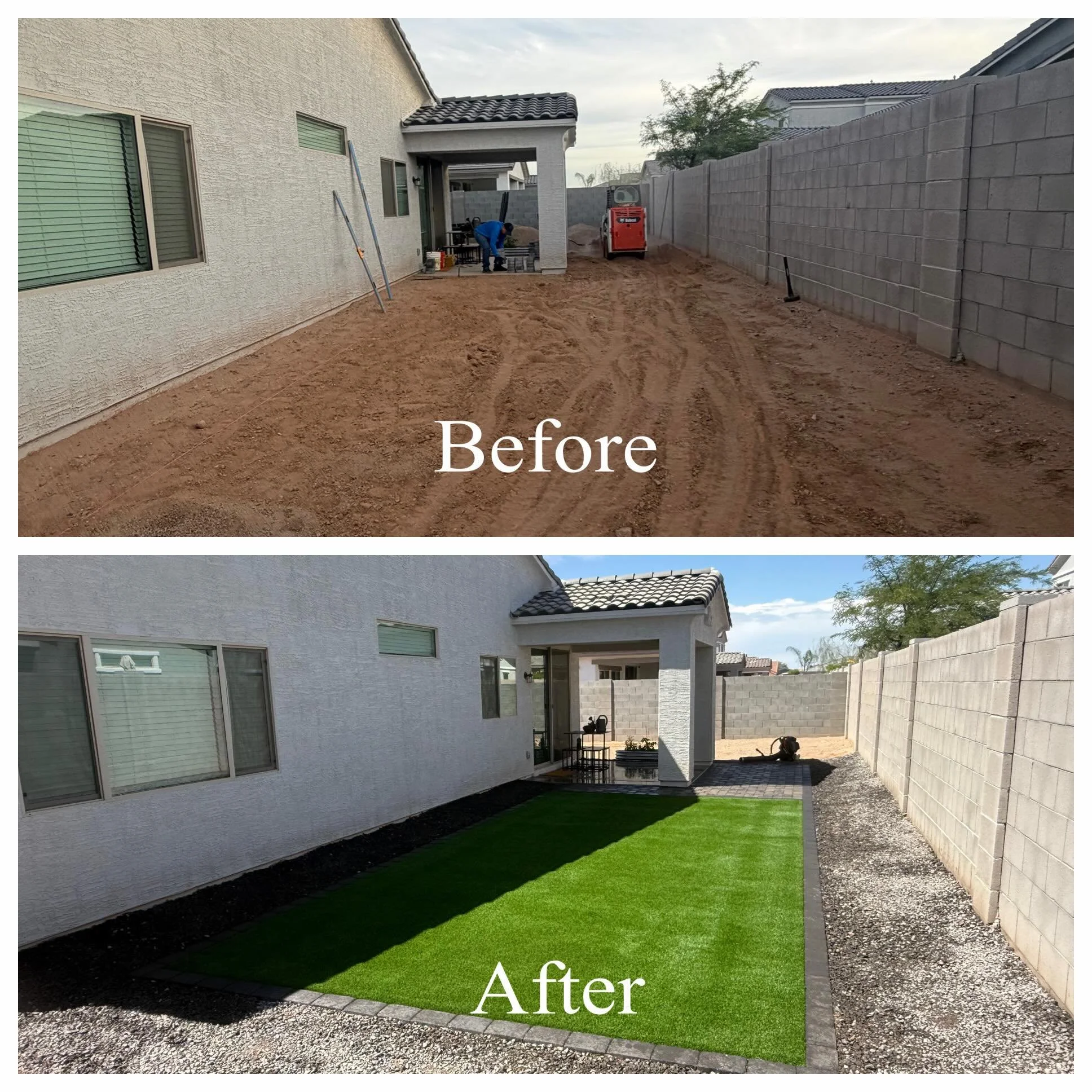 From empty space to entertainment space 🔥🌴

We completely transformed this outdoor space with a brand new paver patio, artificial turf, and decorative rock installation for a clean, modern, low-maintenance finish.

Projects like this not only look 