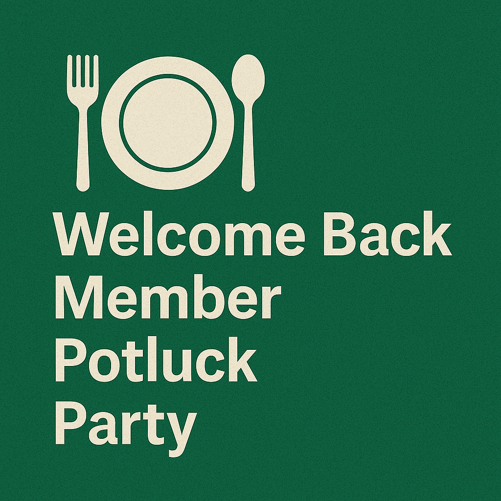 Welcome Back Member Potluck Party