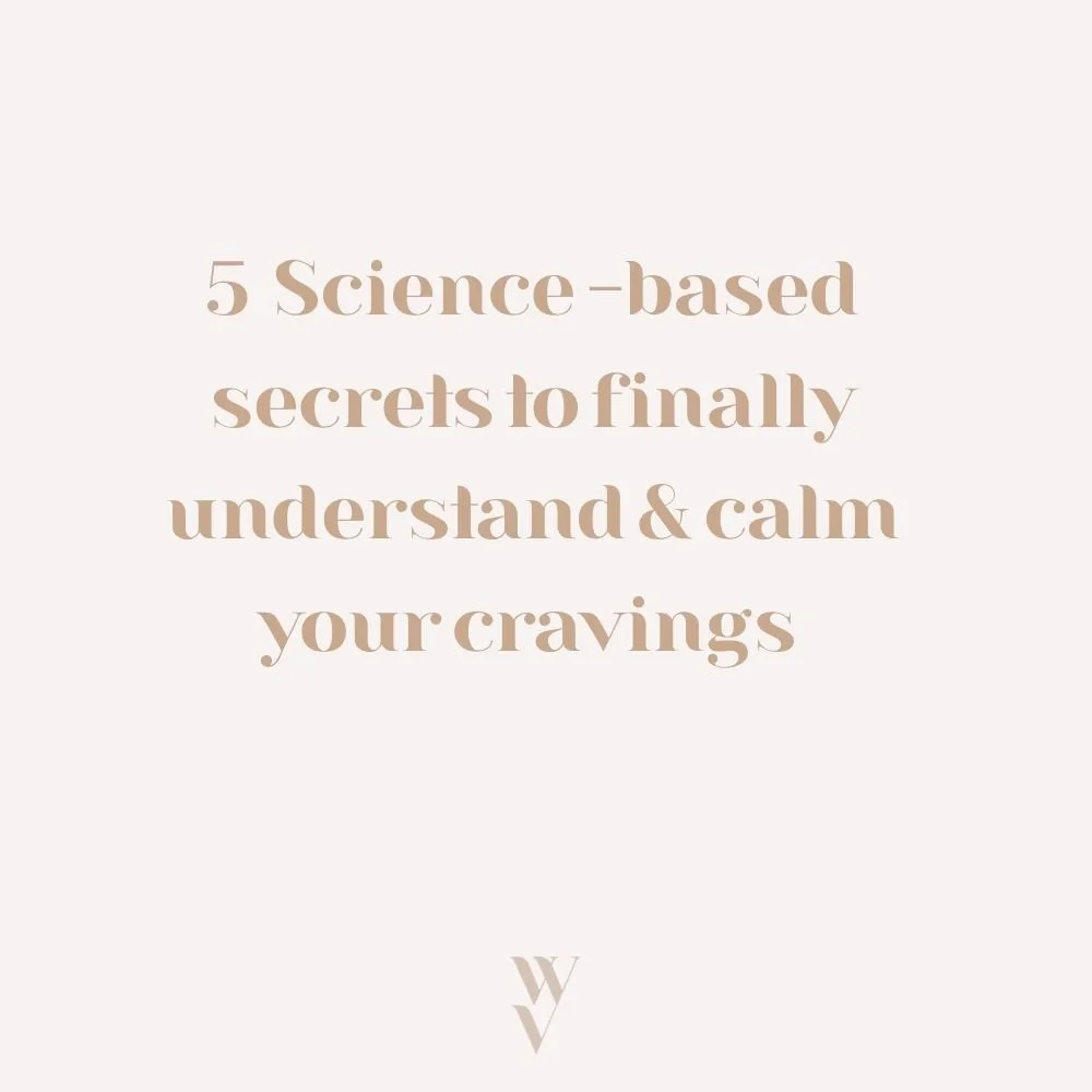 Cravings don&rsquo;t disappear overnight, but when you support your body, they lose their grip.
Here&rsquo;s what actually helps, according to research 👇

1️⃣ Balance your blood sugar
&rarr; Start the day with protein + healthy fats (think eggs, chi