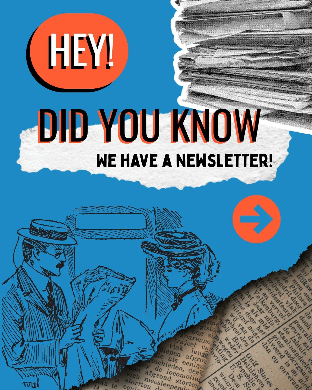 Hey there! Did you know that you can keep up to date with our class offerings, special events and more by signing up to our newsletter? It's completely free, and you'll be among the first to hear about any exciting new classes, workshops, term lesson