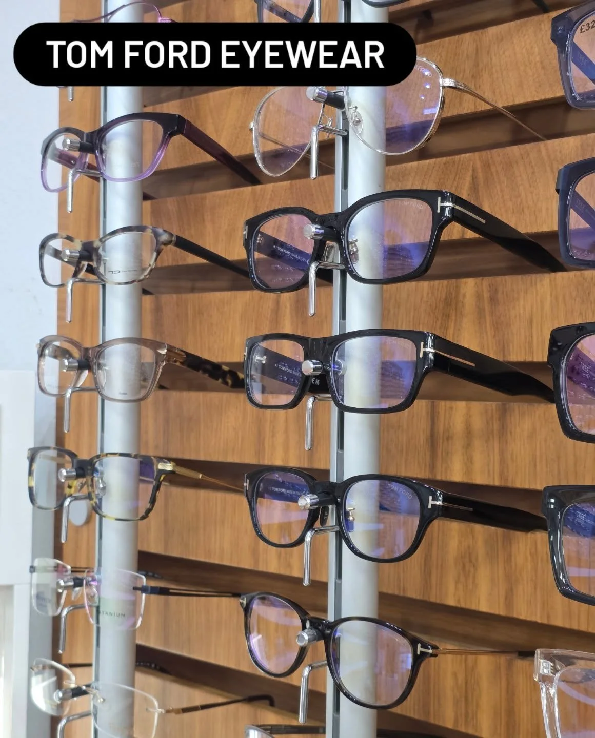 Tom Ford Eyewear &ndash; New Collection Now In

Discover bold new designs with unmistakable Tom Ford style &mdash; where craftsmanship, luxury, and individuality meet.

Visit us at Stirling Opticians,
16&ndash;18 Gold Street, Kettering

Book your app