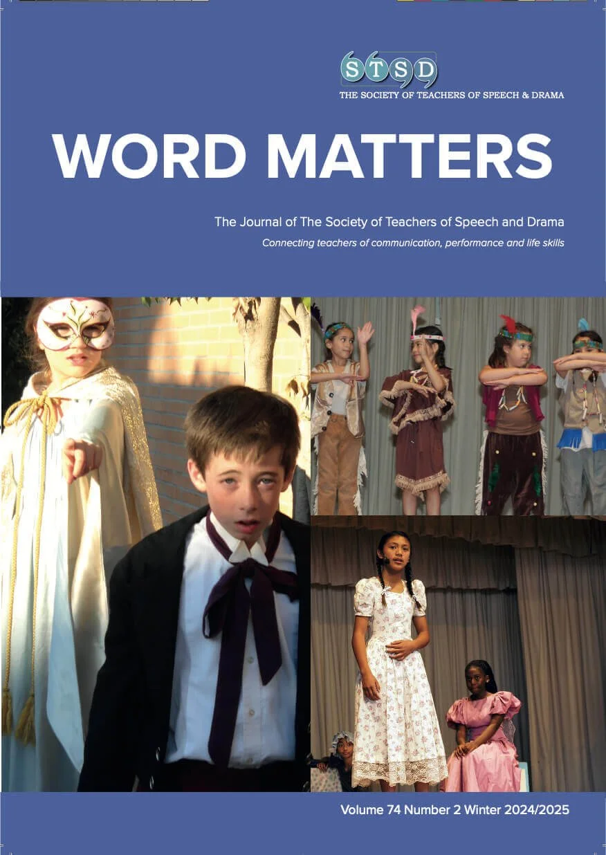Stage It featured in Winter 2024 Word Matters magazine