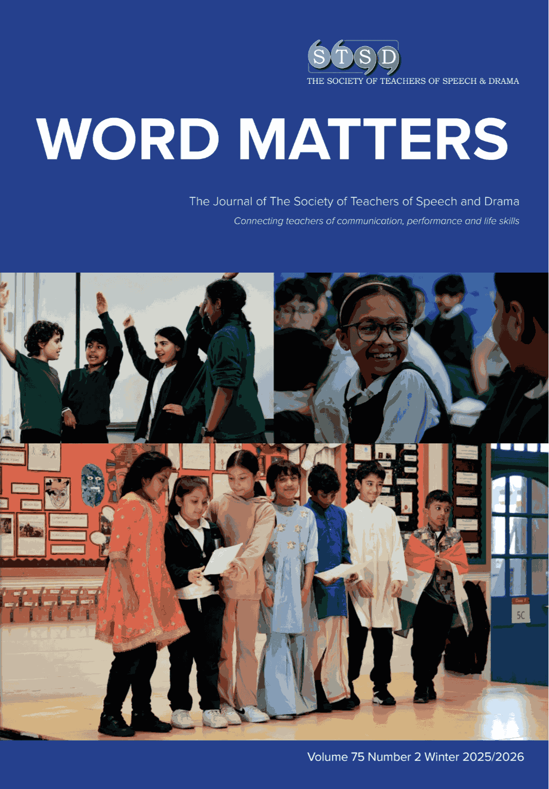Stage It: Making Shakespeare Come Alive in Schools is featured in Word Matters Summer 2025