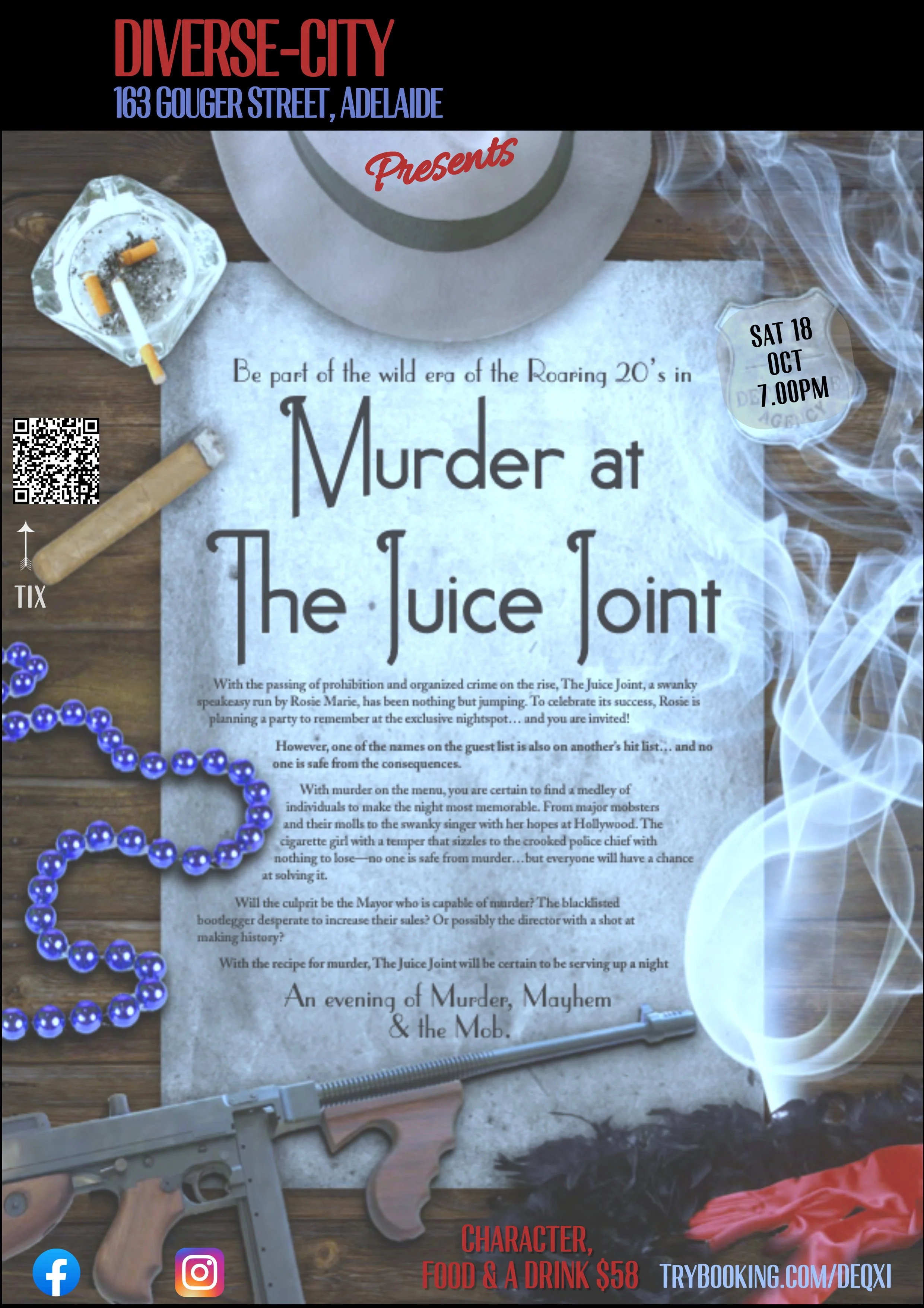 Murder at the Juice Joint