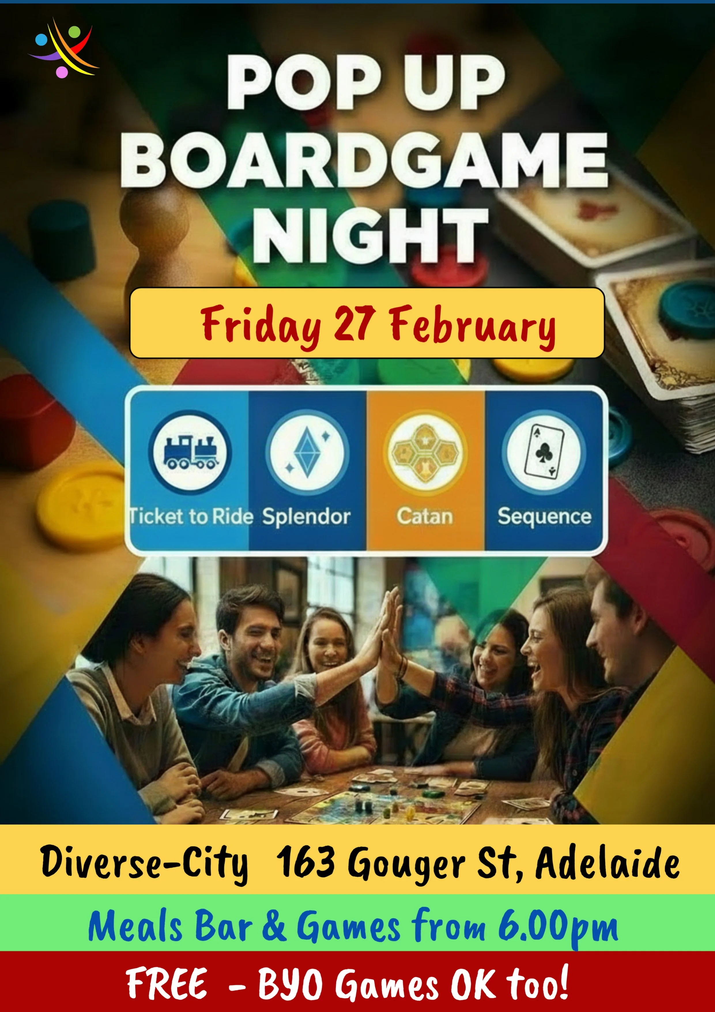 Pop Up Boardgame Night