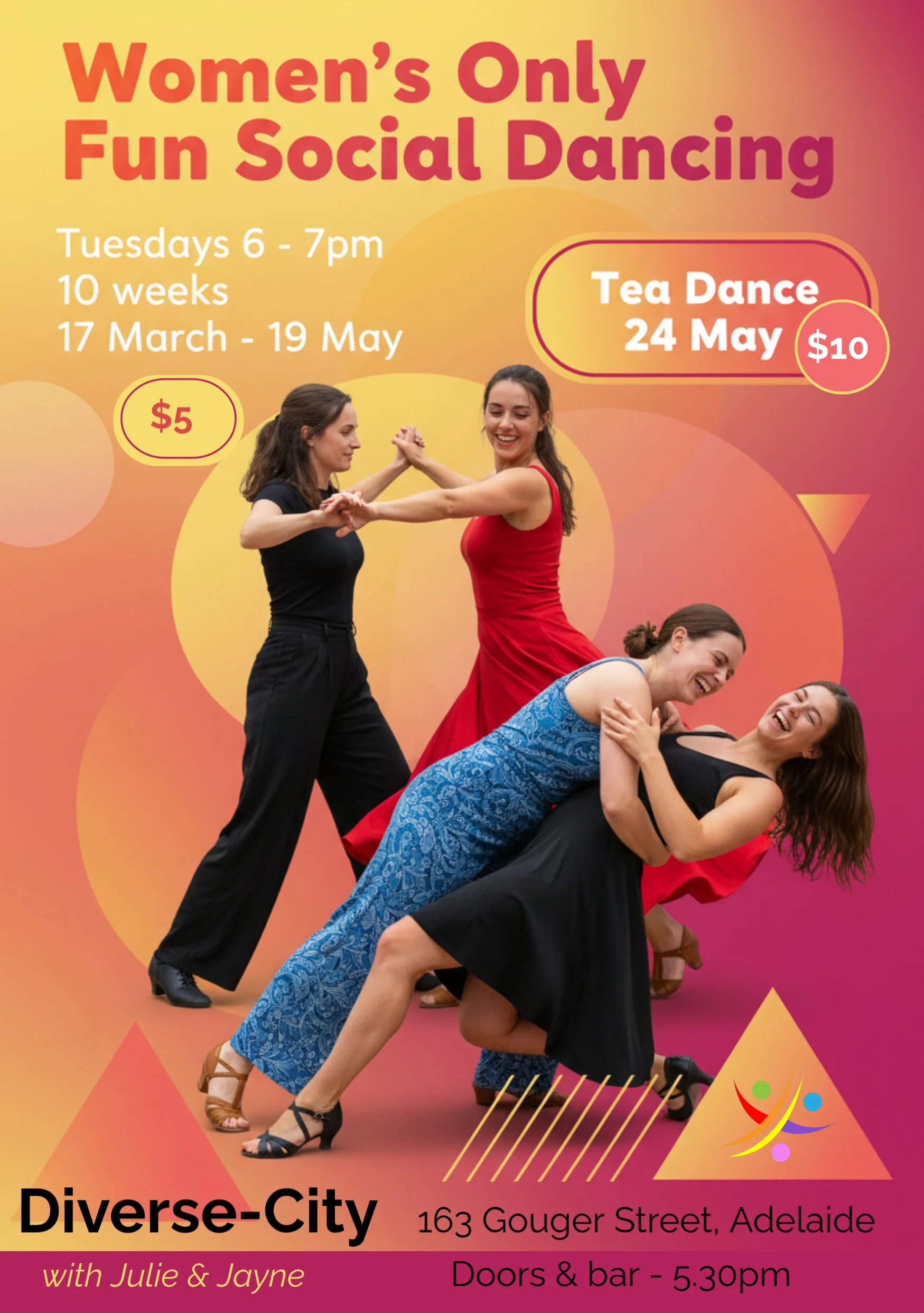 Women Only Fun Social Dancing