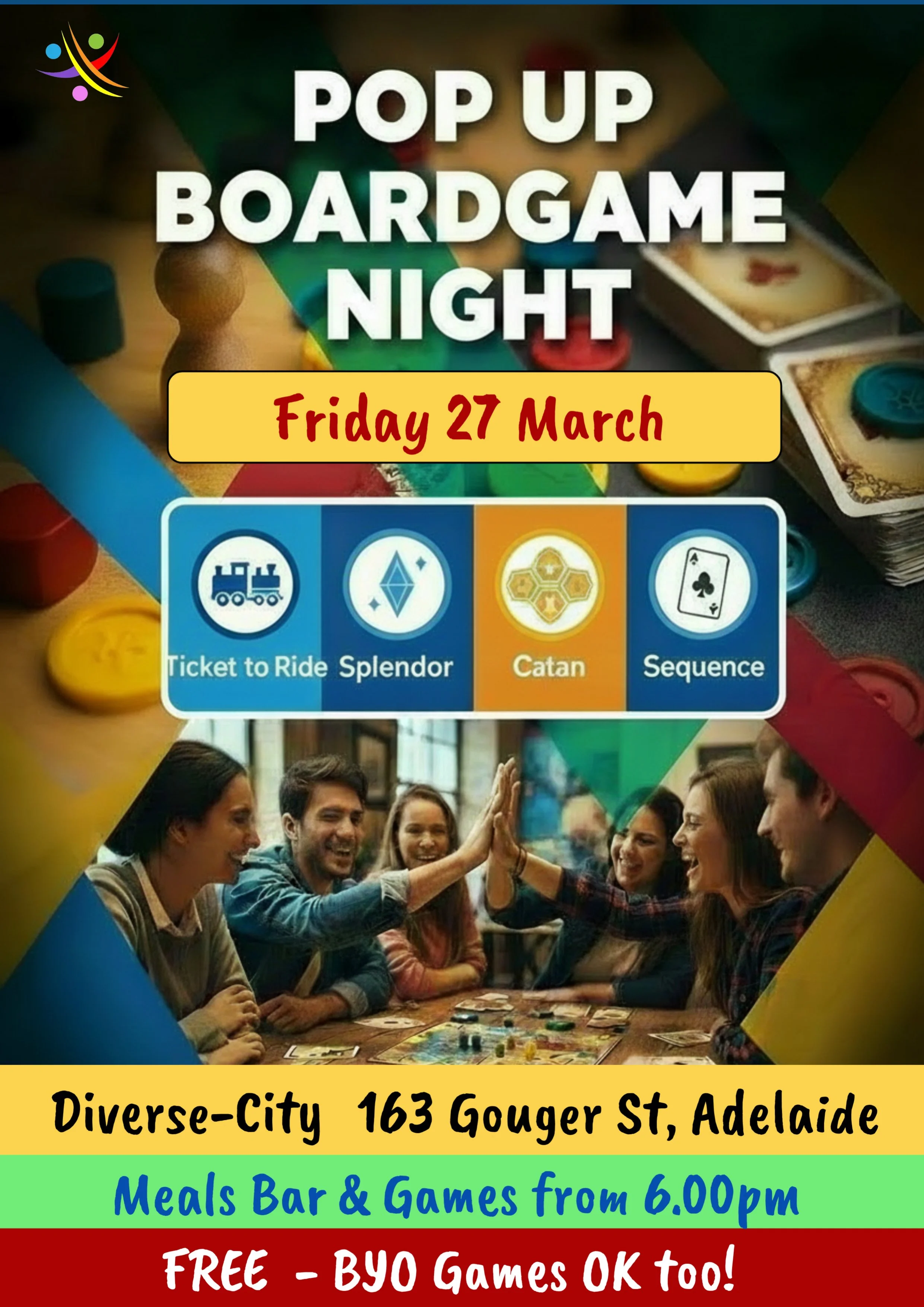 Pop Up Boardgame Night