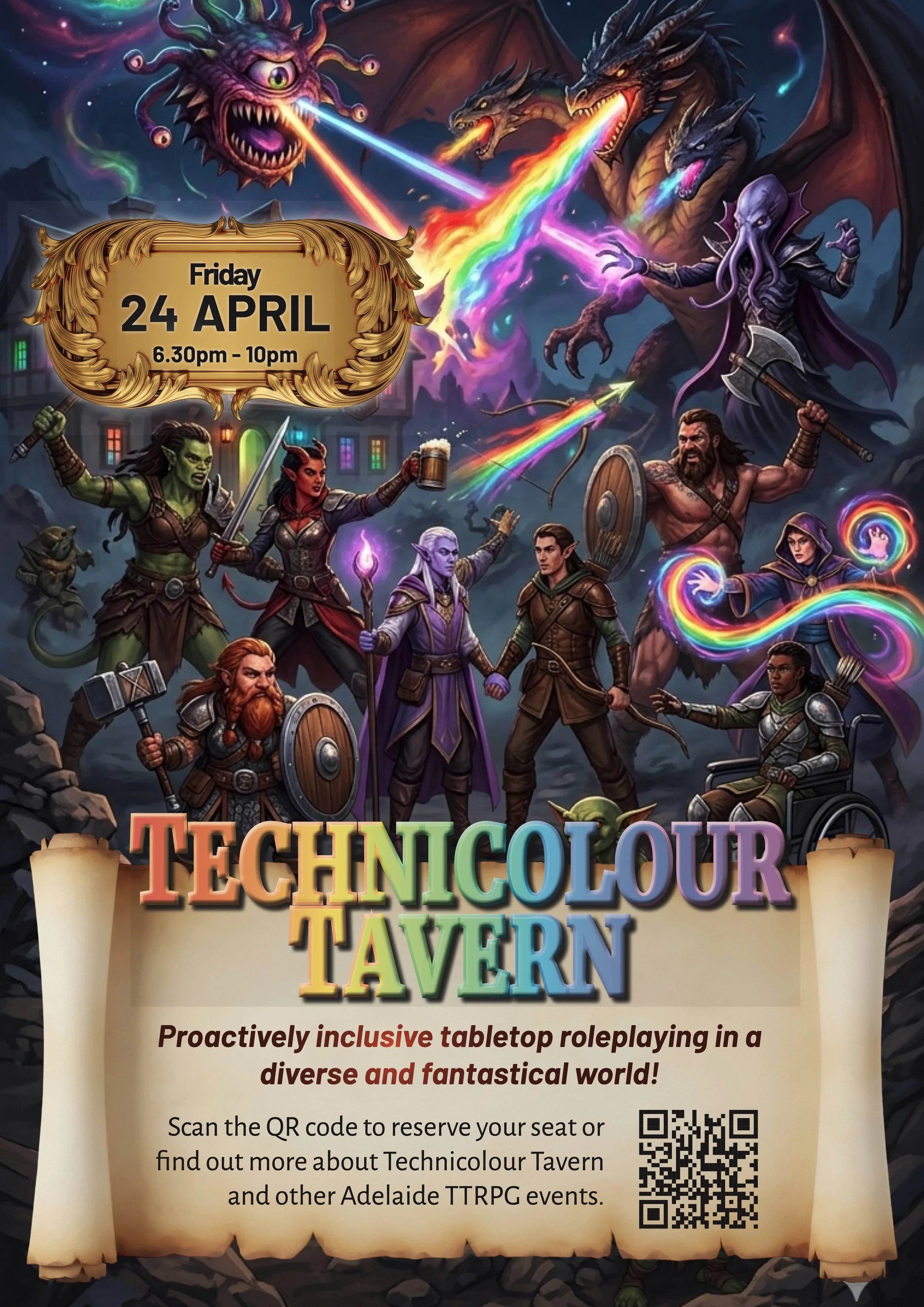 Technicolour Tavern D&amp;D