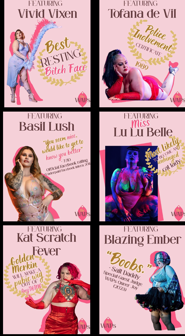 WAPS Burlesque:  'Au Contraire'