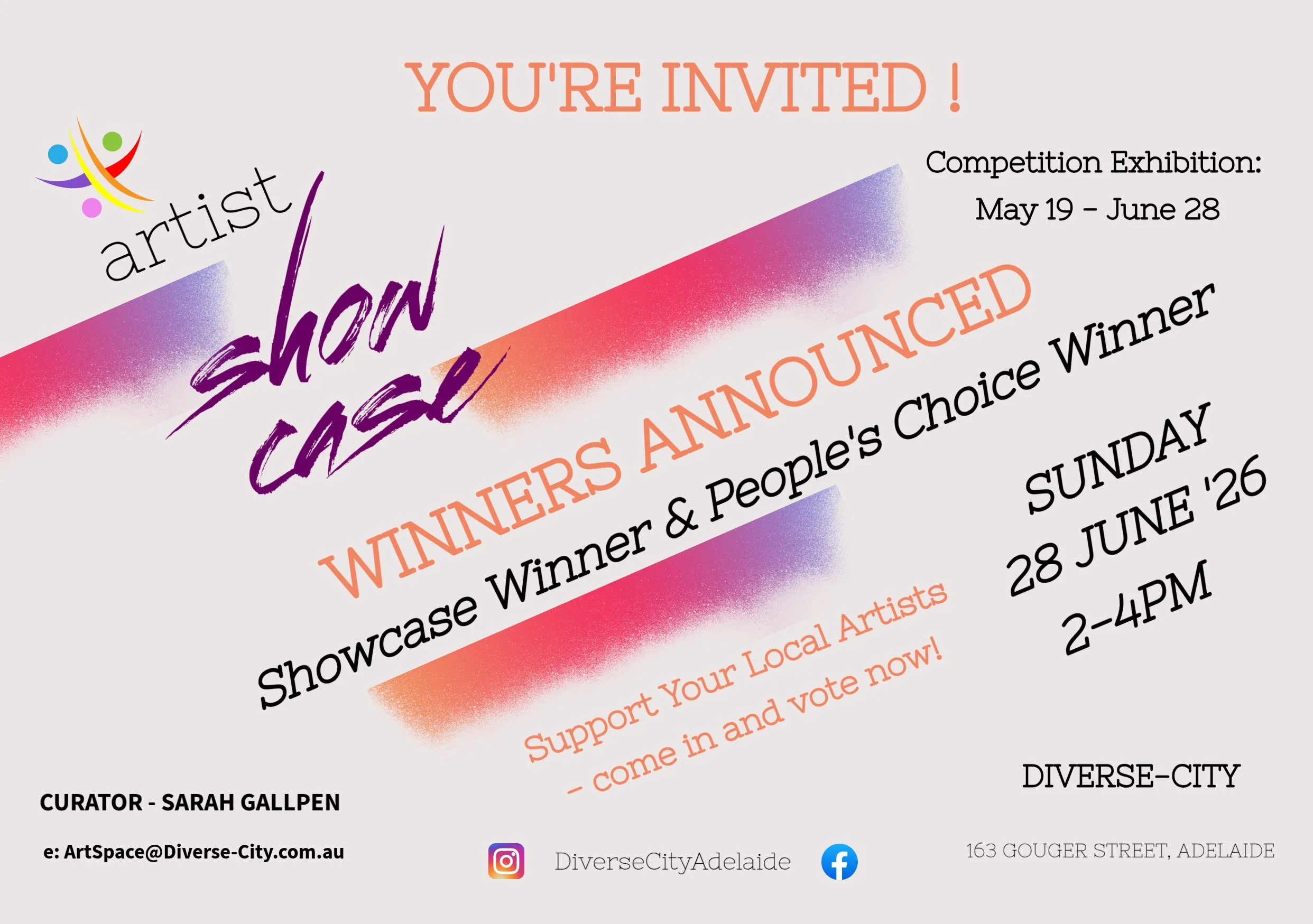 Artist ShowCase Winners Announced
